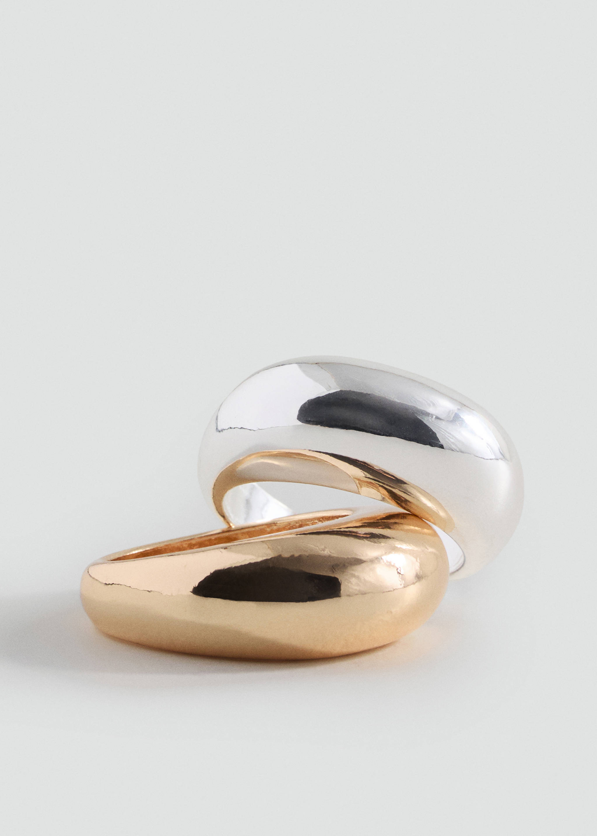 Conjunto anéis metálicos - Plano médio