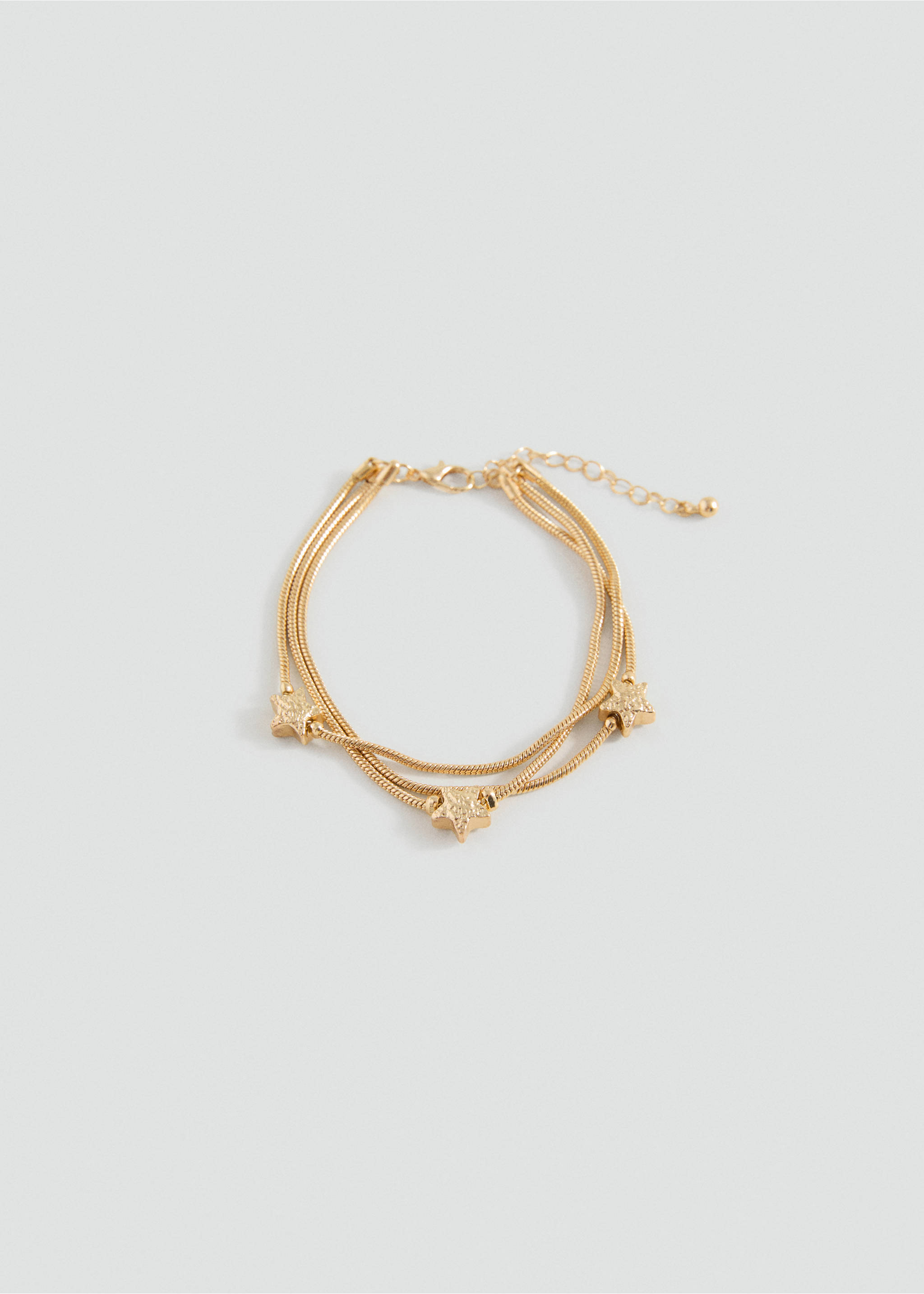 Star tassel bracelet - Article without model, Gold. Ref: 17083815-00.