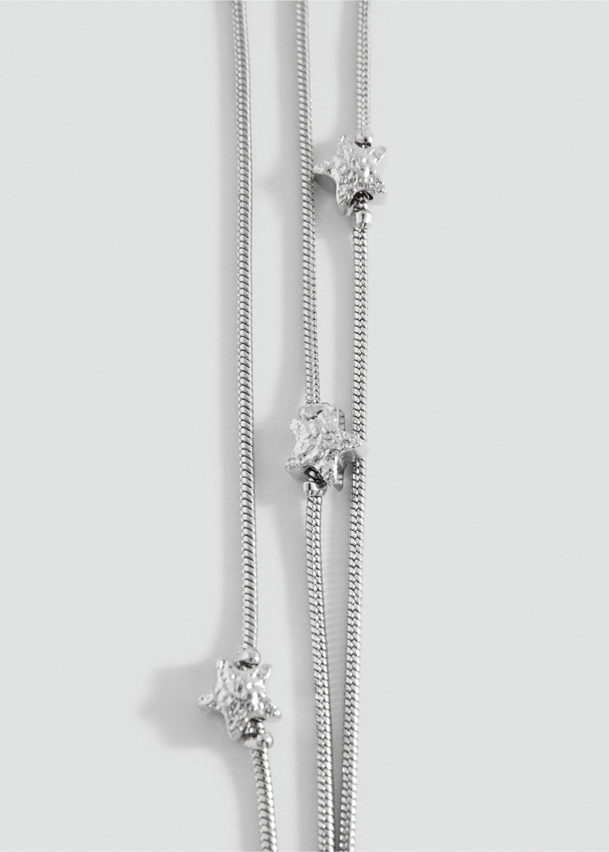 Star tassel bracelet - Medium plane, Silver. Ref: 17083815-00.