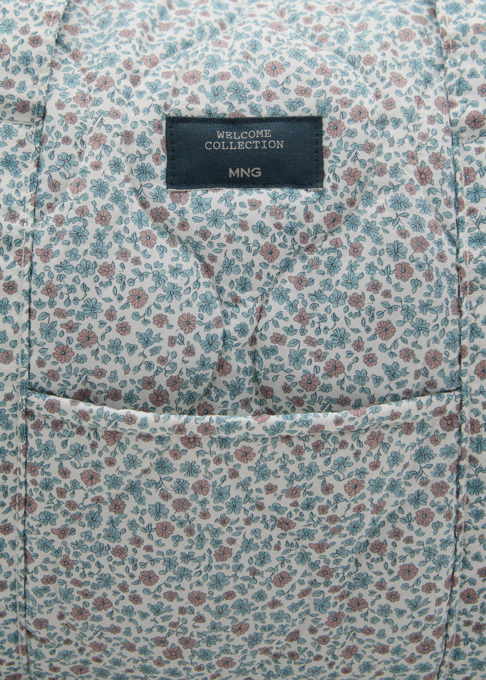 Maternity bag with flowers - Details of the article 2