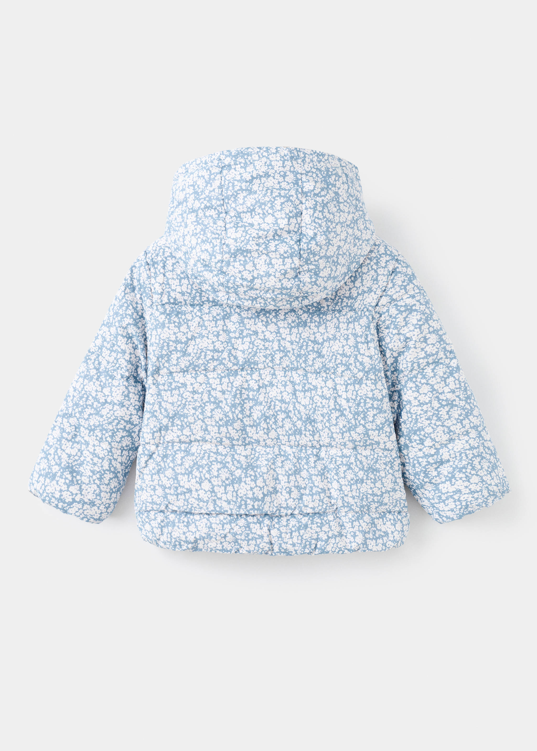 Anorac estampat floral pèl - Revers de l'article