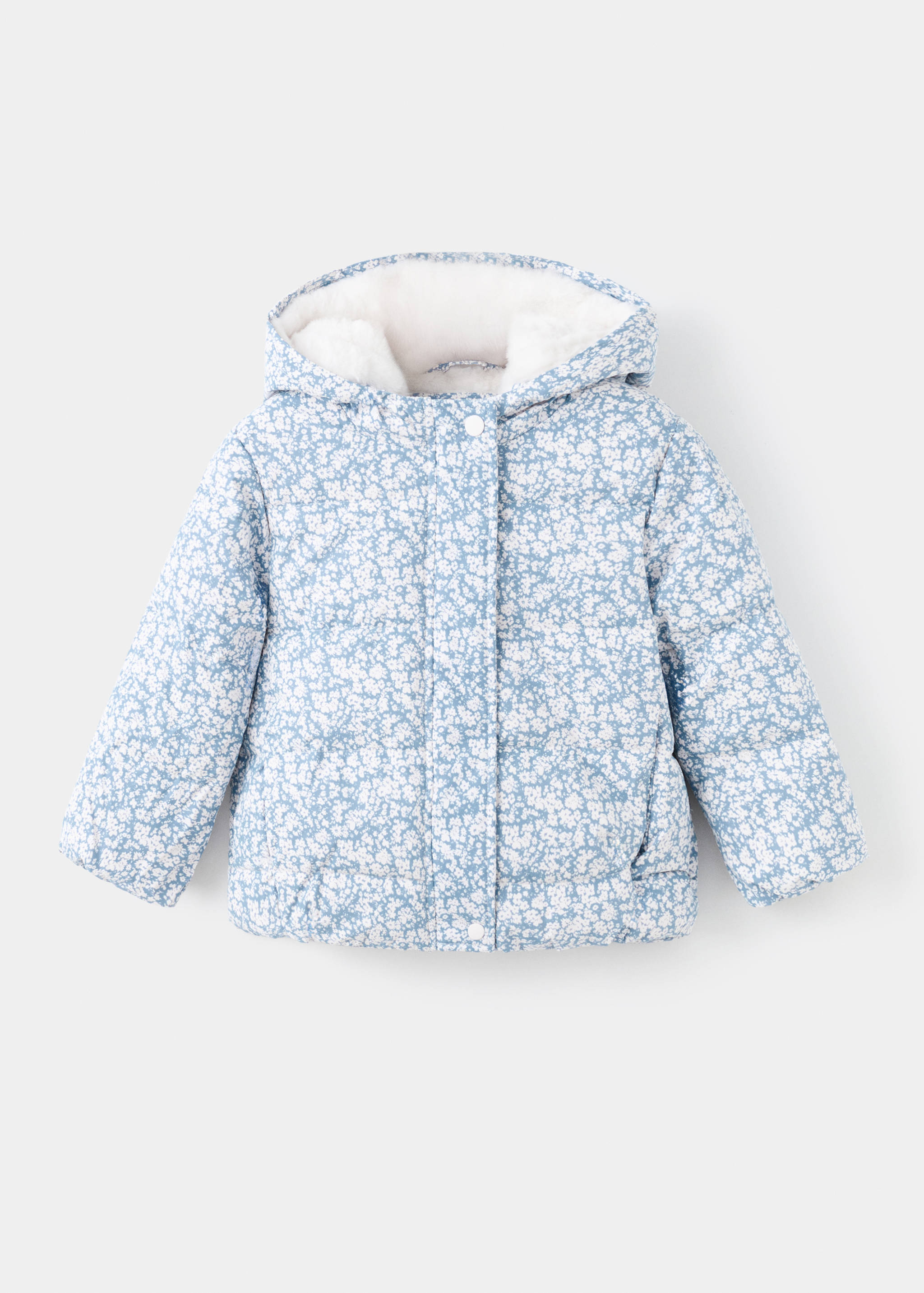 Anorac estampat floral pèl - Article sense model