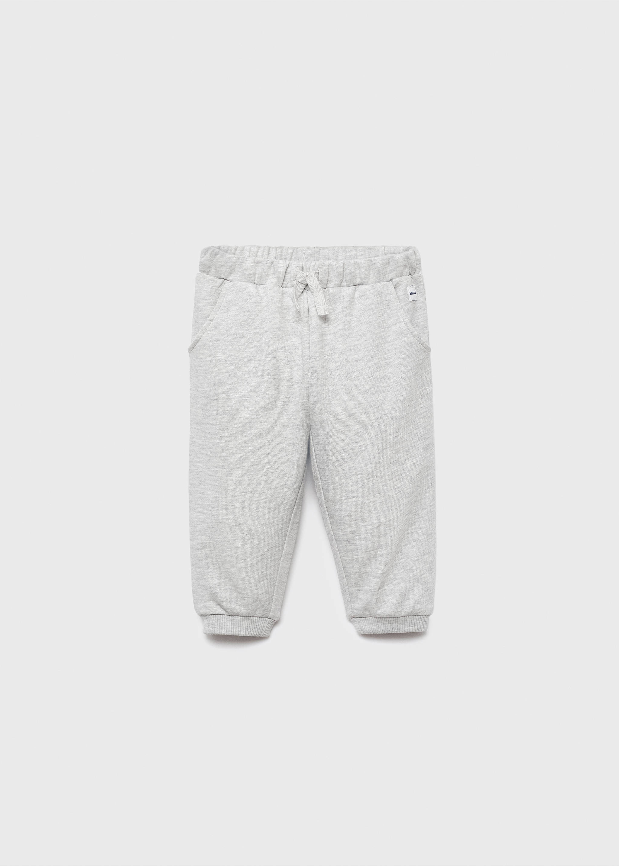 Joggers algodón cordón - Artículo sin modelo, Gris claro vigoré. Ref: 17084079-00.