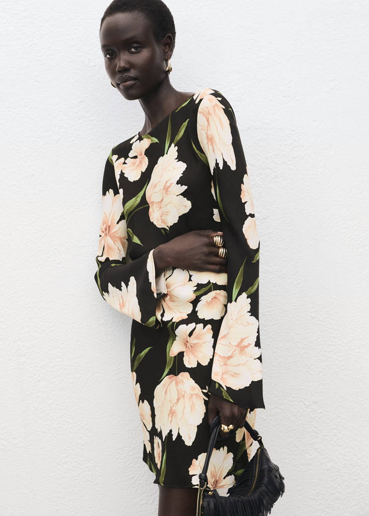bell sleeve long dress Brighton in waist tops a figure GUNNE SAX for ModCloth Michella