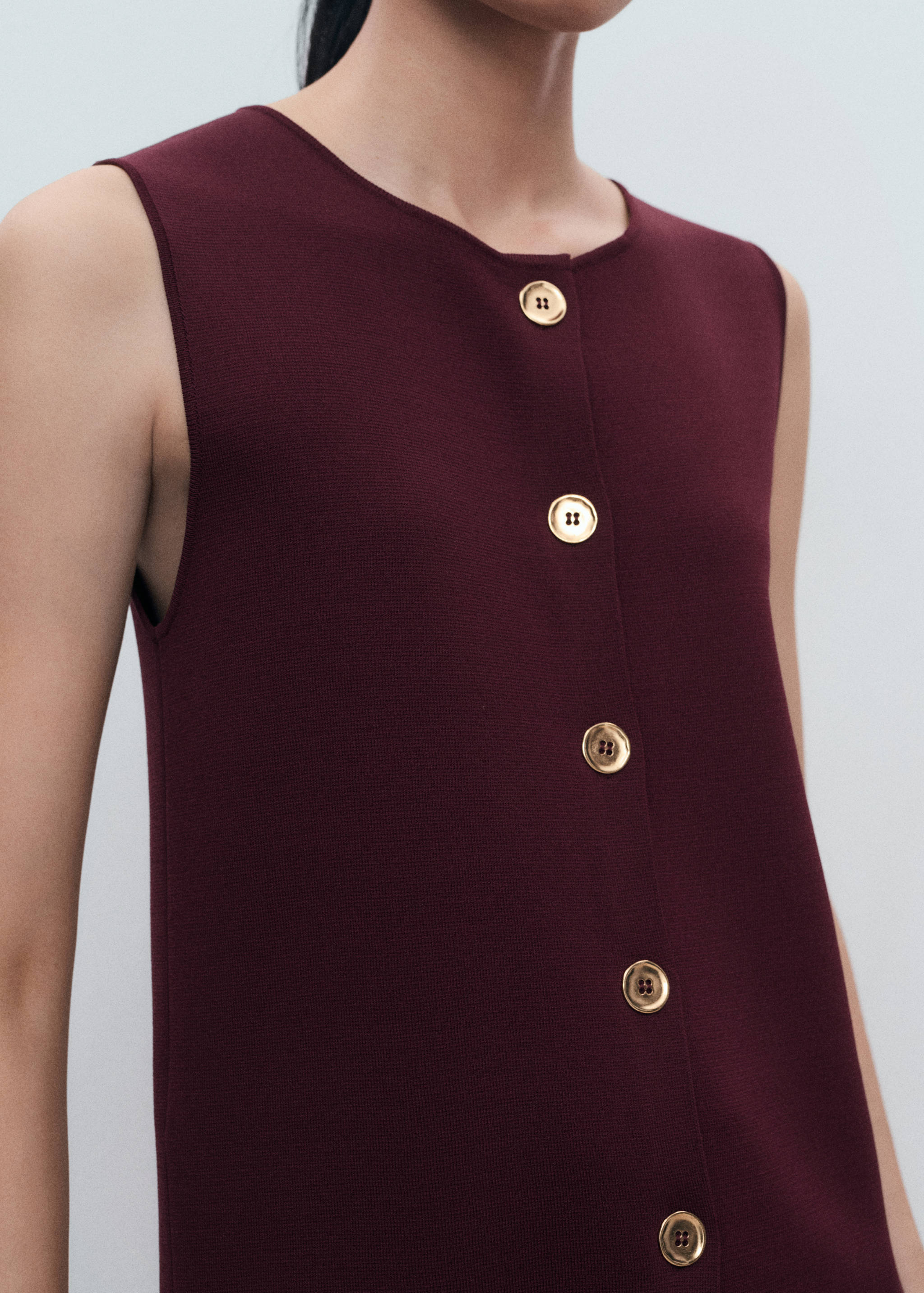 Fine-knit gilet - Details of the article 3