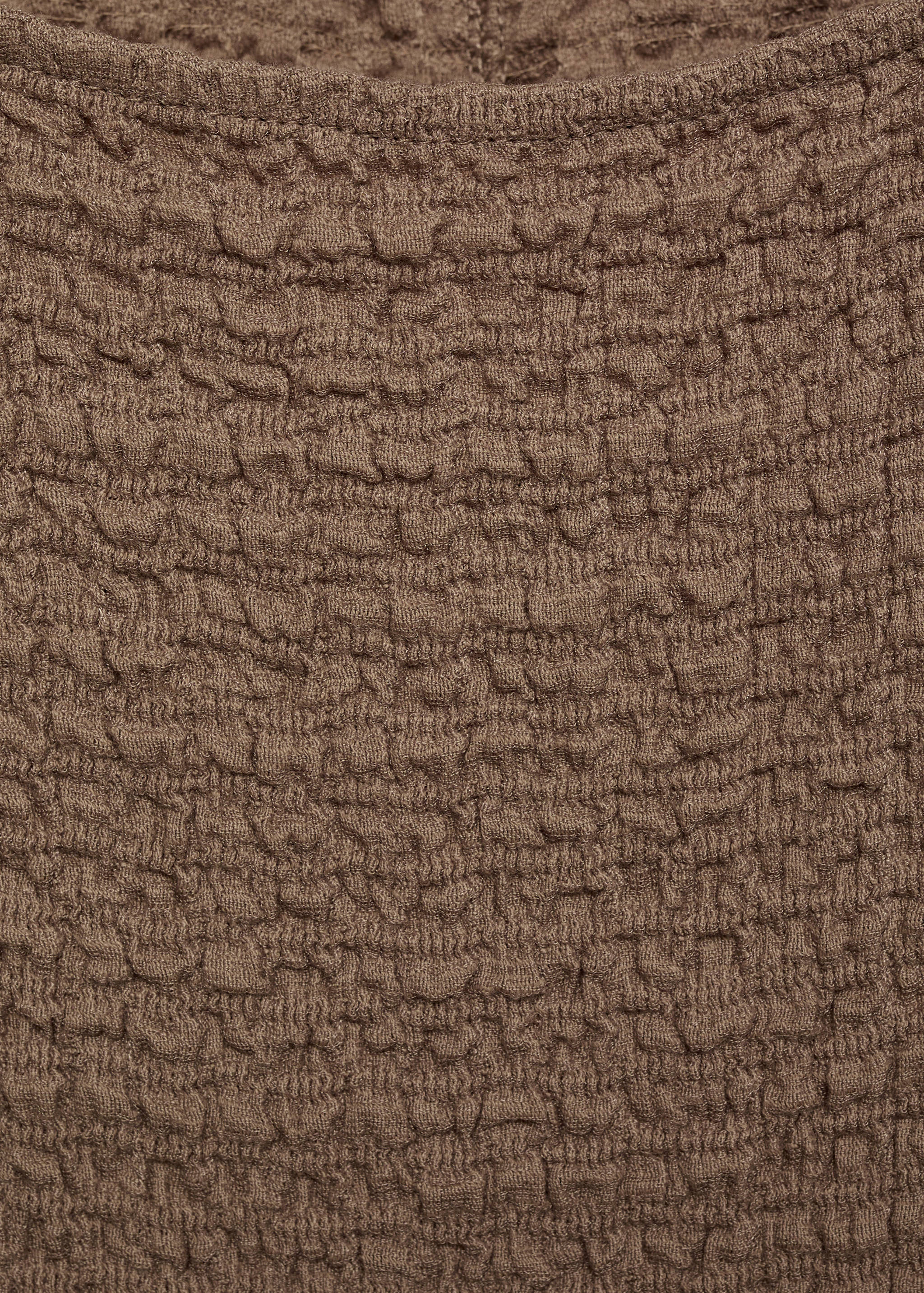 Robe cintrée texturée - Détail de l'article 0