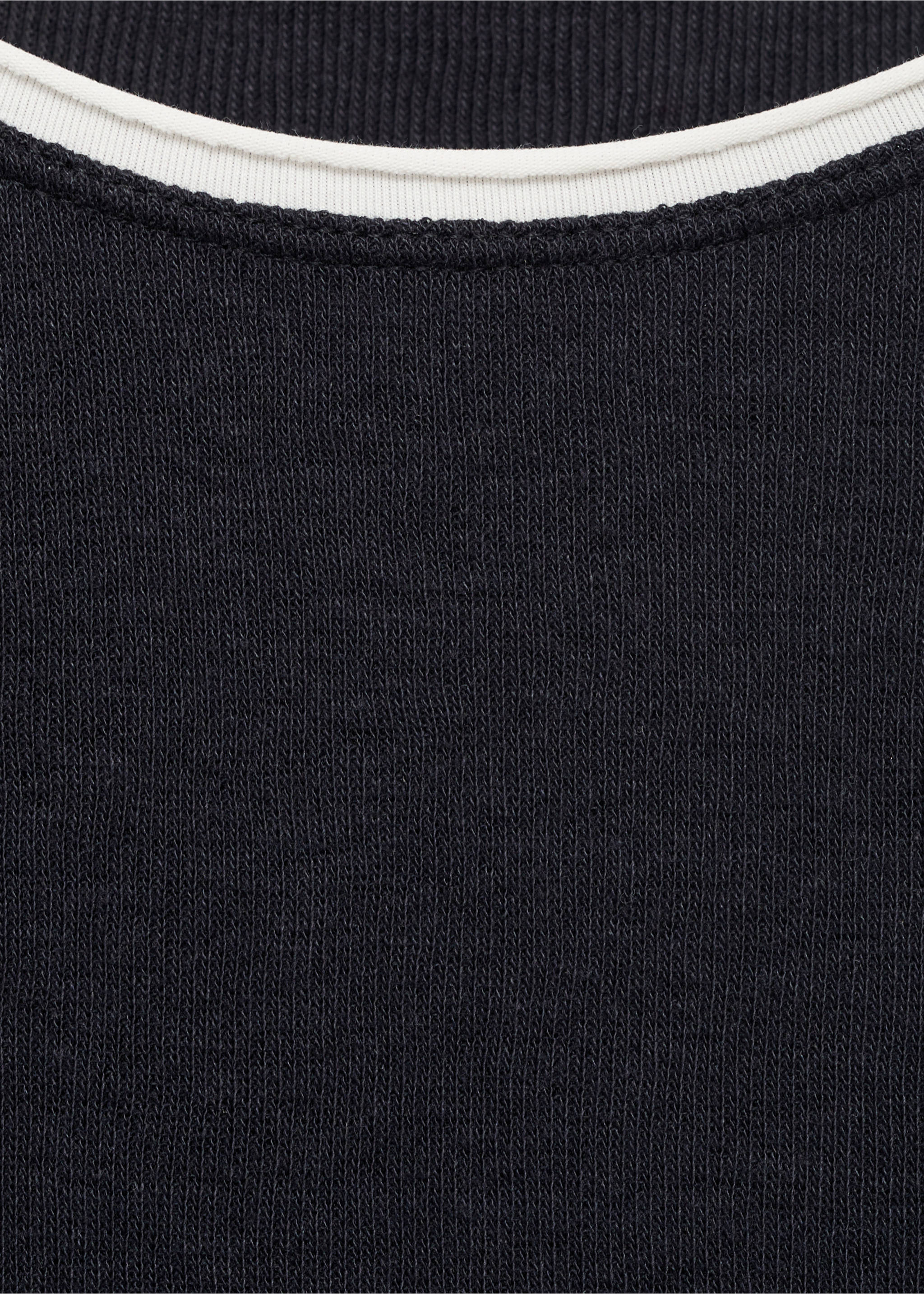 Camiseta algodón combinada - Detalle del artículo 0, Azul marino. Ref: 17084093-00.
