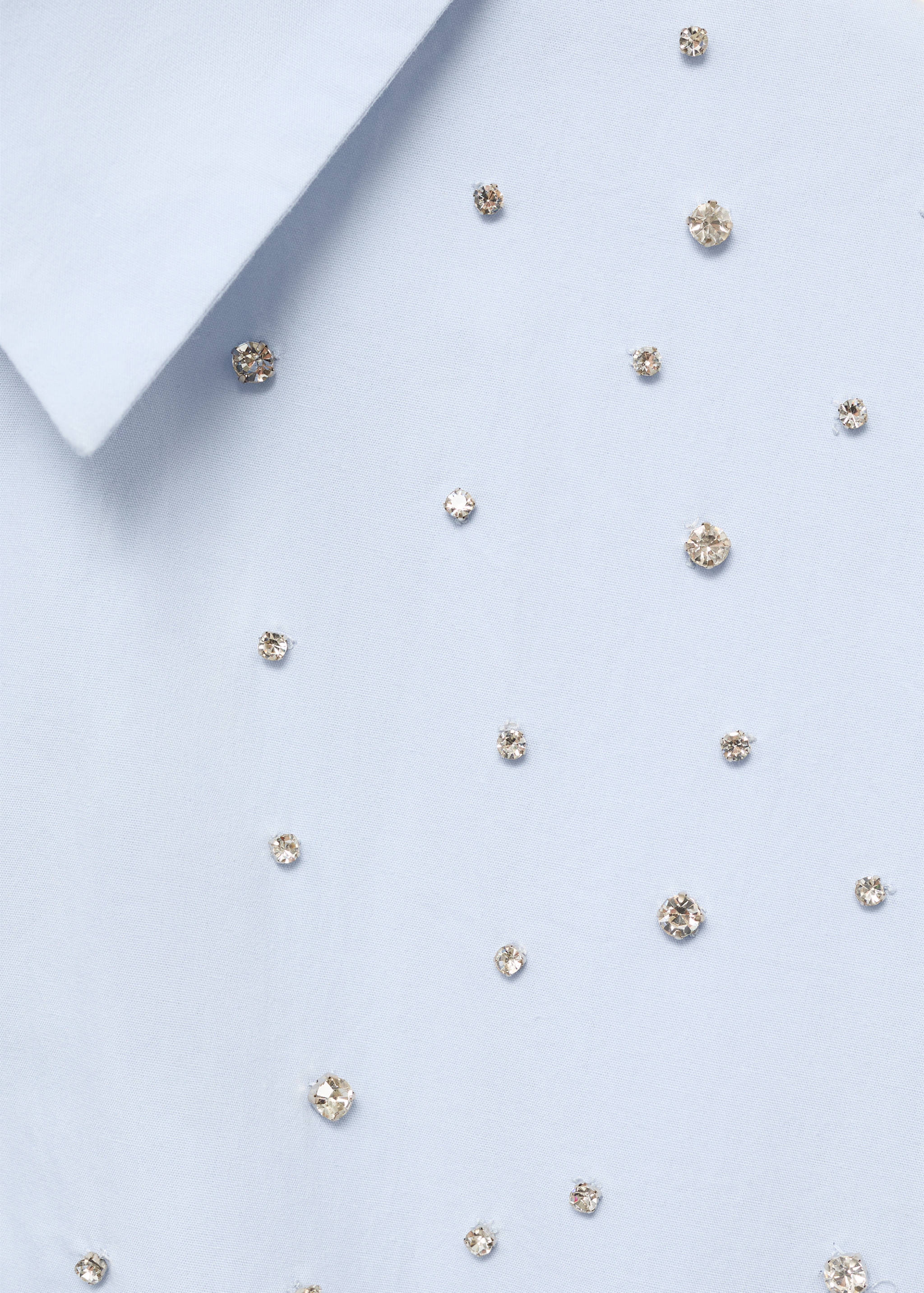 Cotton strass shirt - Details of the article 0