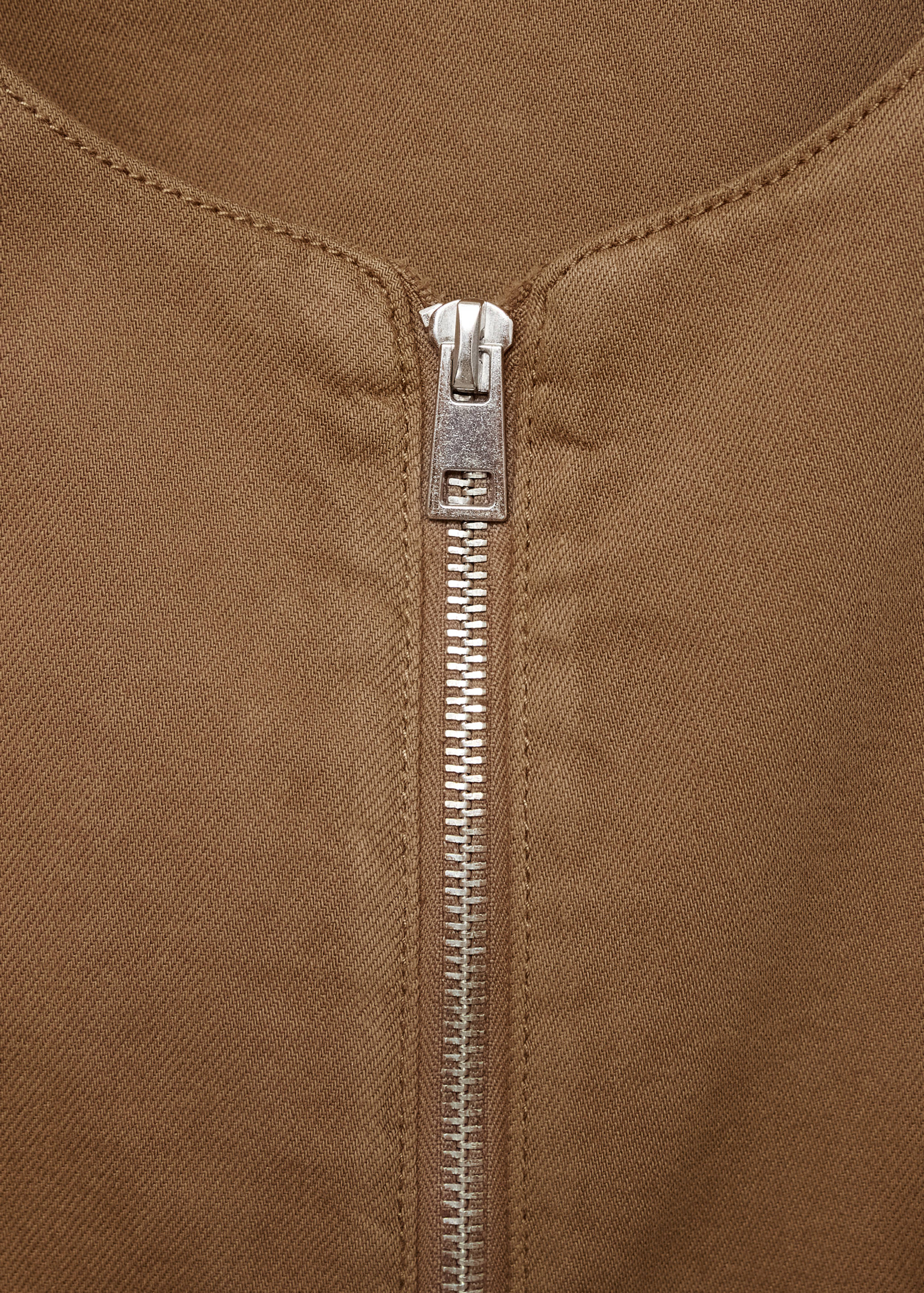 Puffer denim waistcoat - Details of the article 8