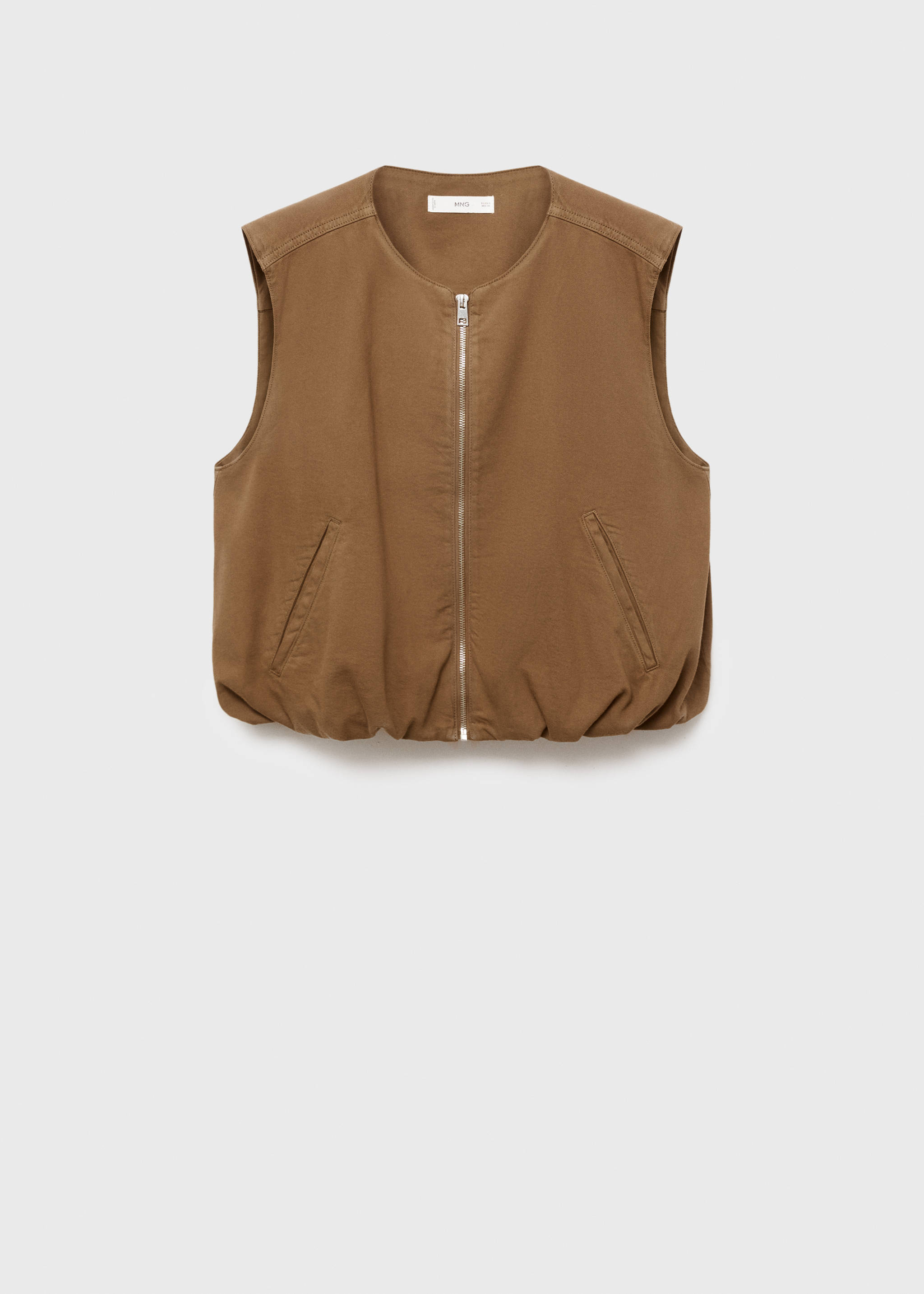 Gilet en jean bouffant - Article sans modèle