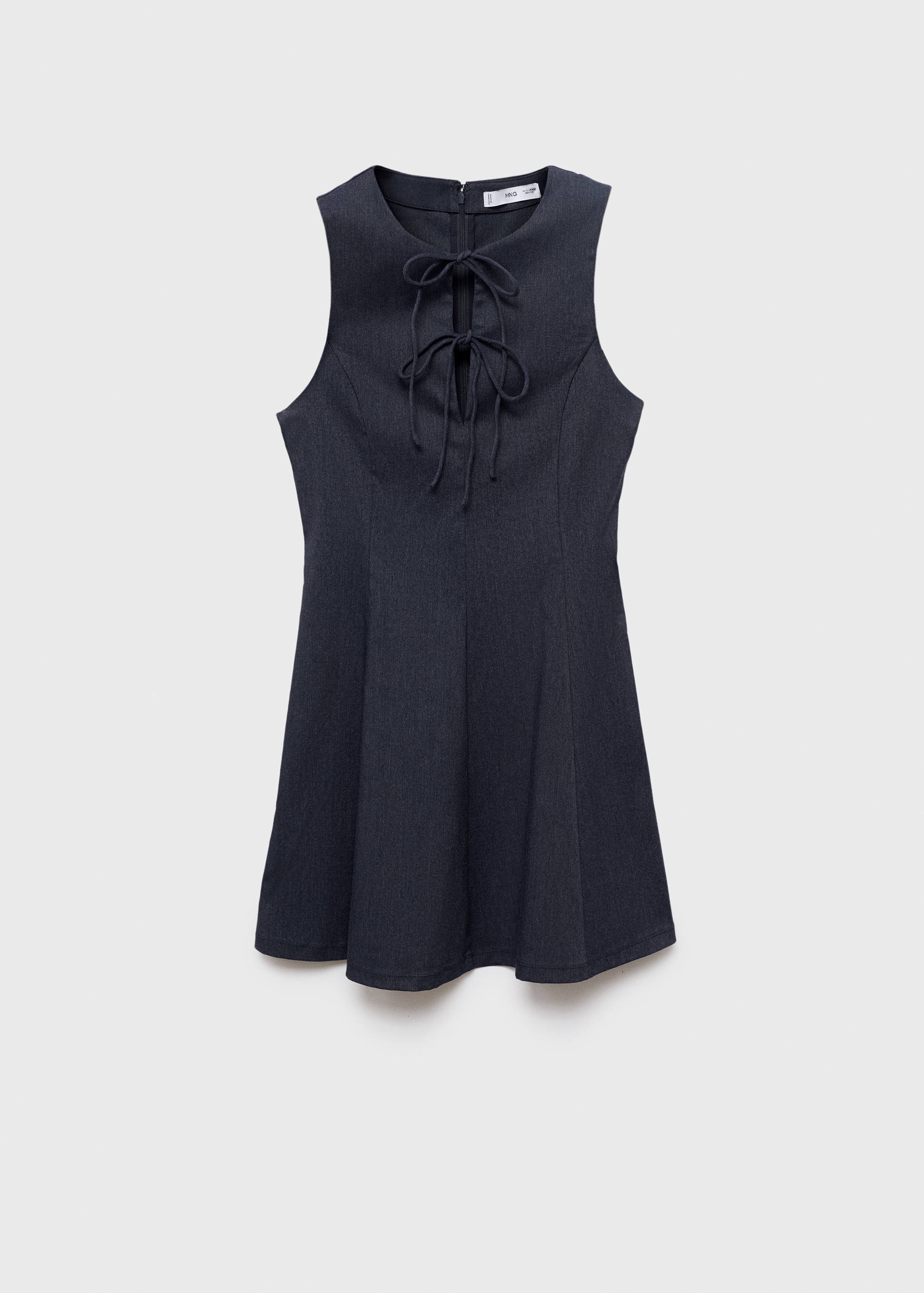 Vestido efecto denim lazos - Artículo sin modelo