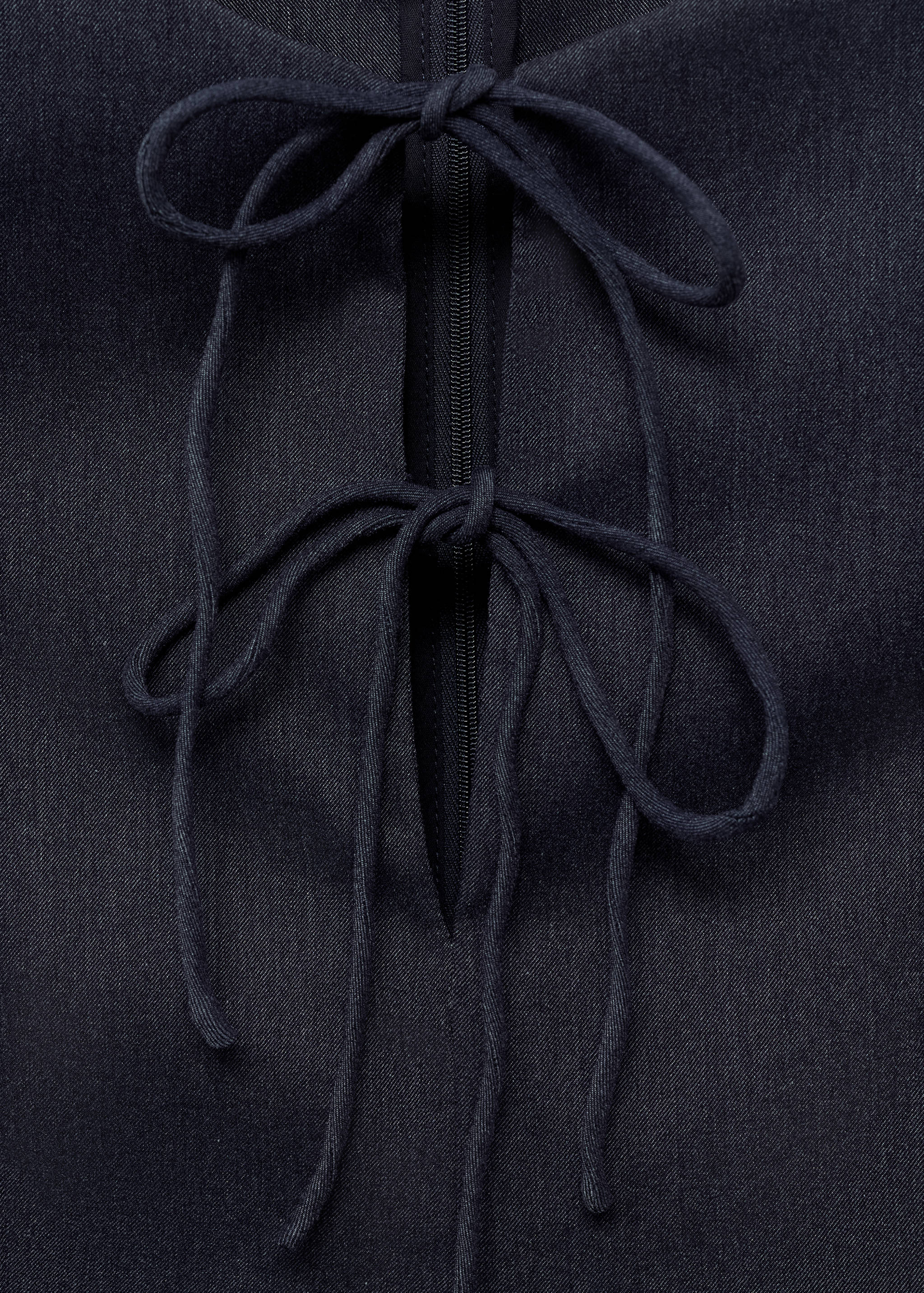 Vestido efecto denim lazos - Detalle del artículo 8