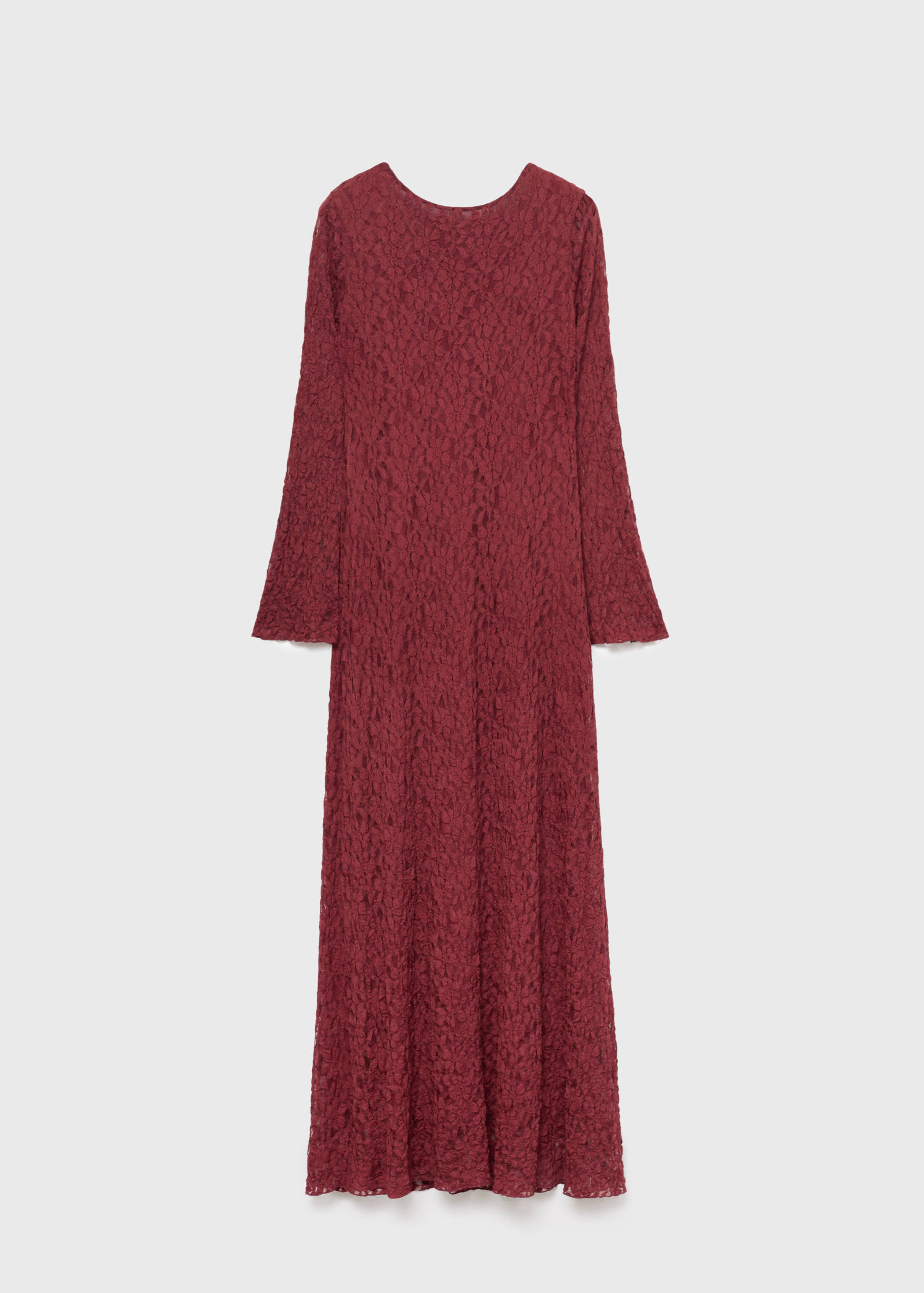 Lace dress with bell sleeves - Women | MANGO OUTLET USA