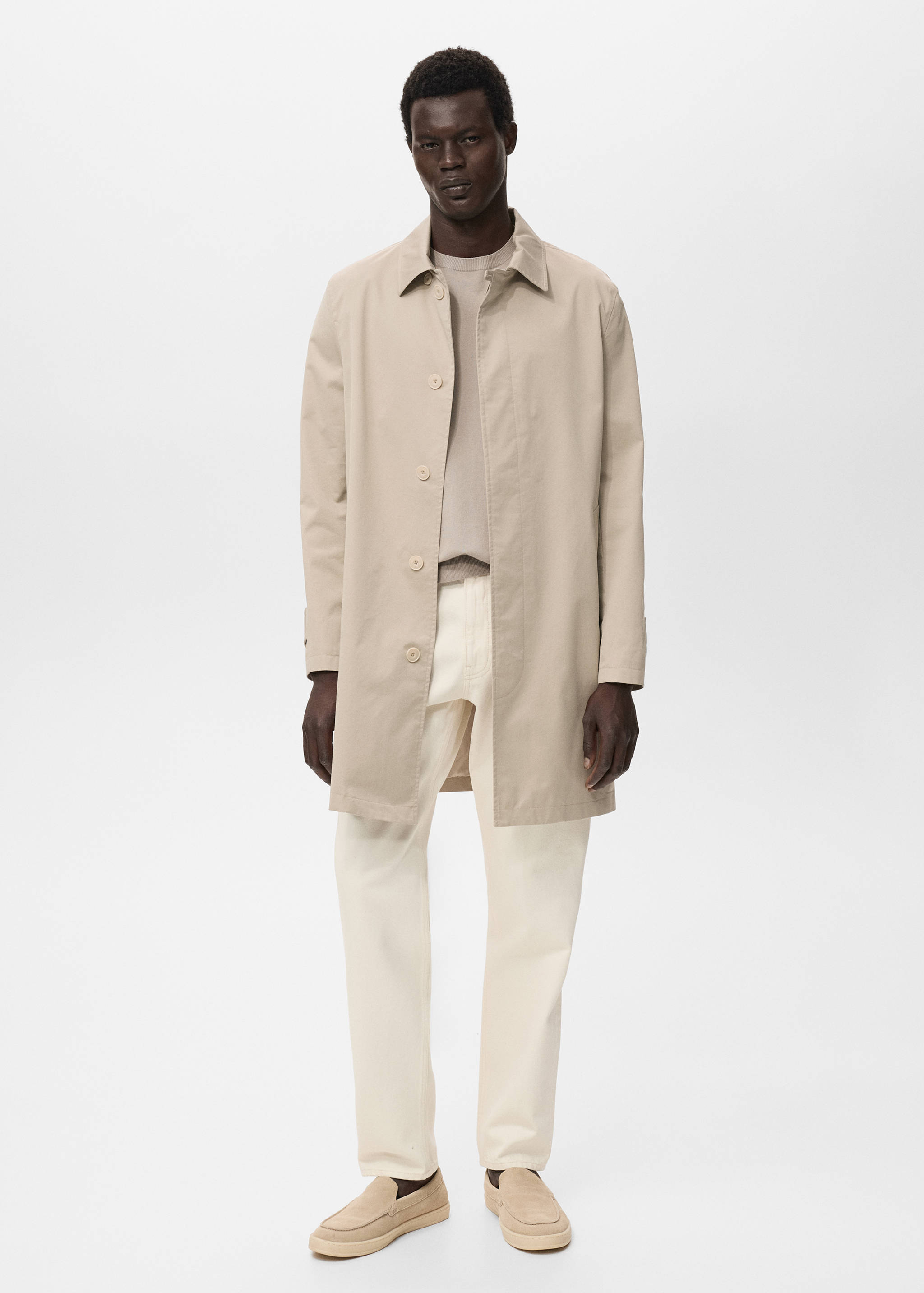 Klassisk trenchcoat water repellent - Allmän bild