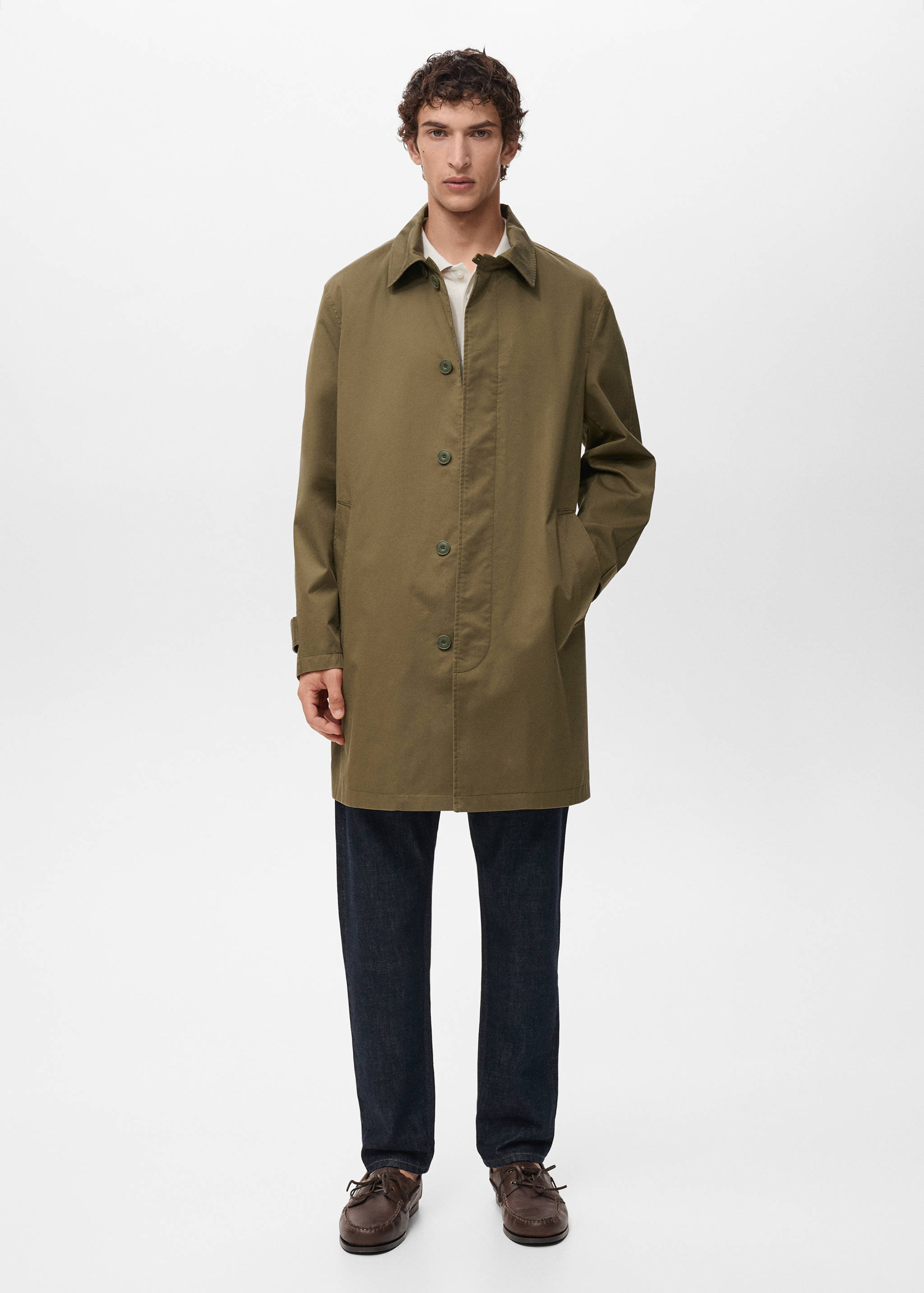Klassisk trenchcoat water repellent - Allmän bild