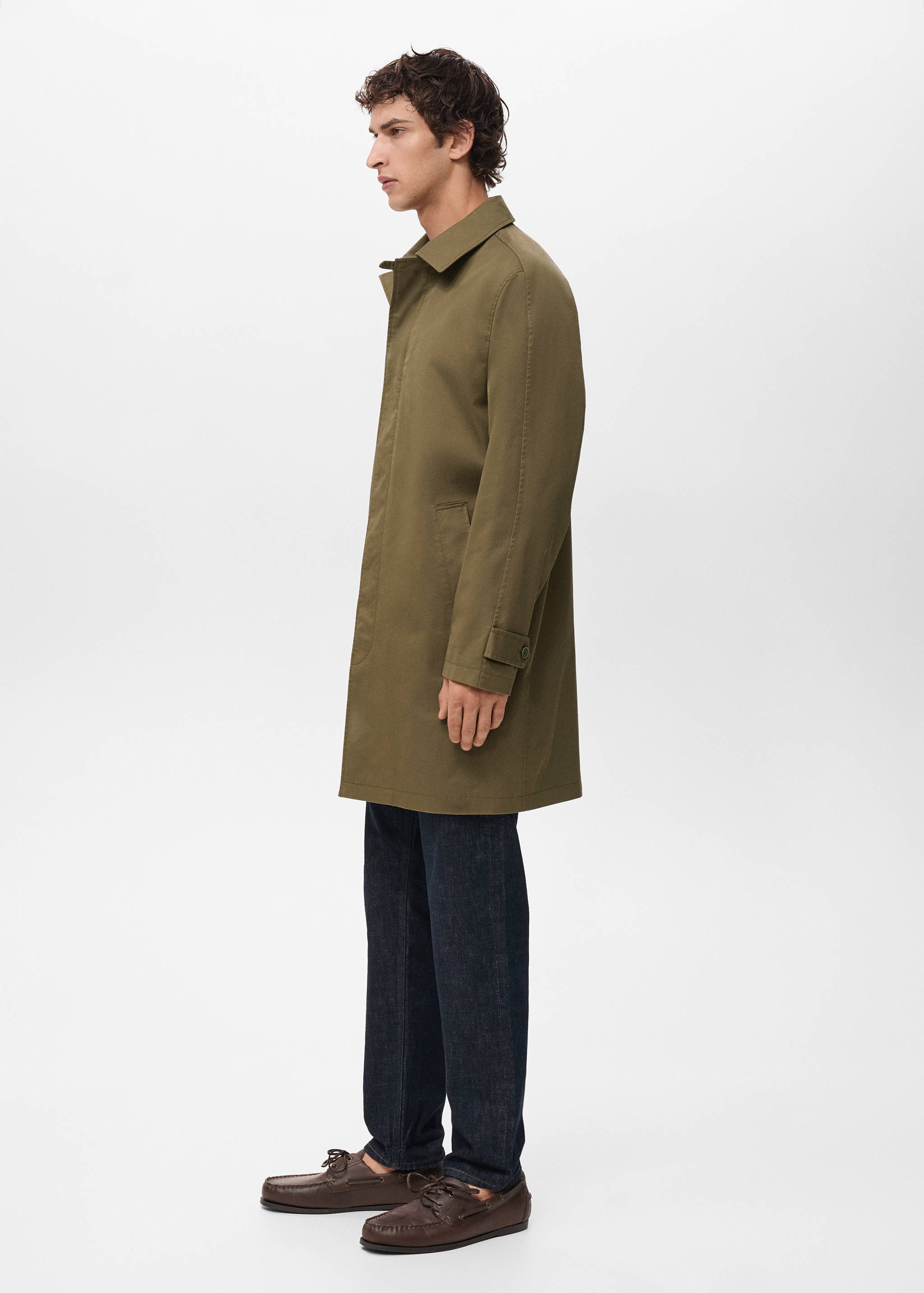 Klassisk trenchcoat water repellent - Detaljer om artikeln 2