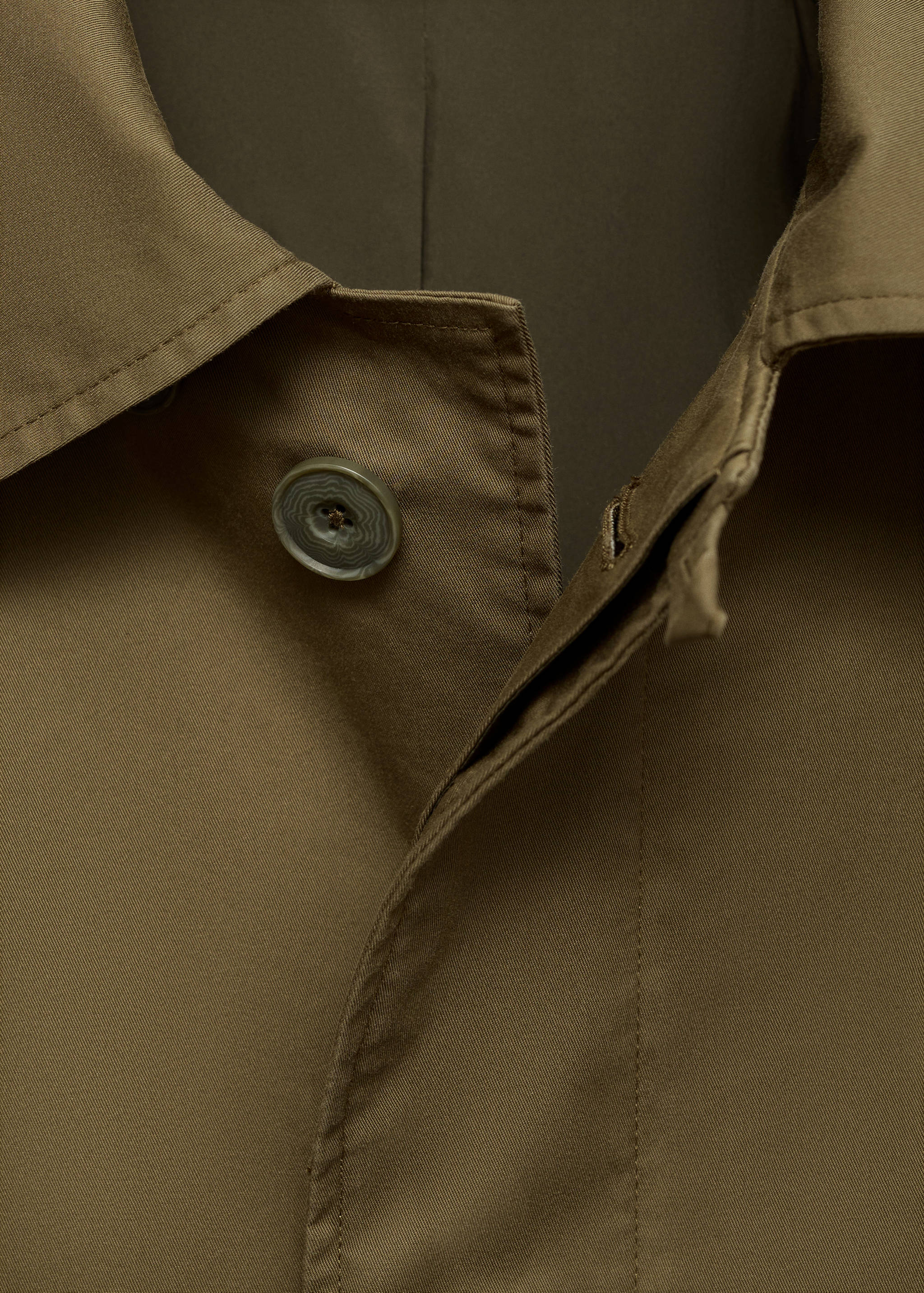 Klassisk trenchcoat water repellent - Artikelns baksida