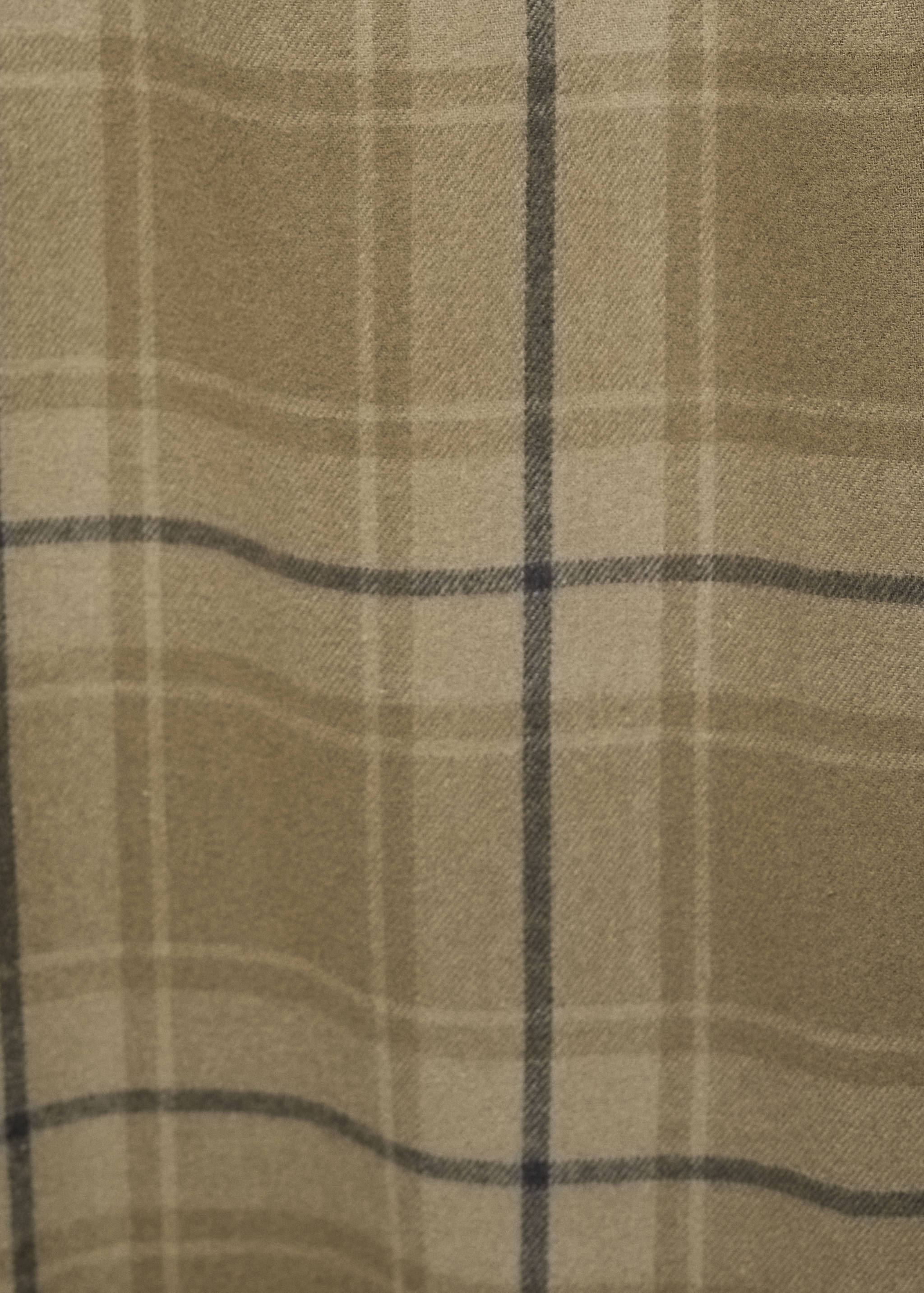 Pyjama deux pièces en flanelle à carreaux - Détail de l'article 0