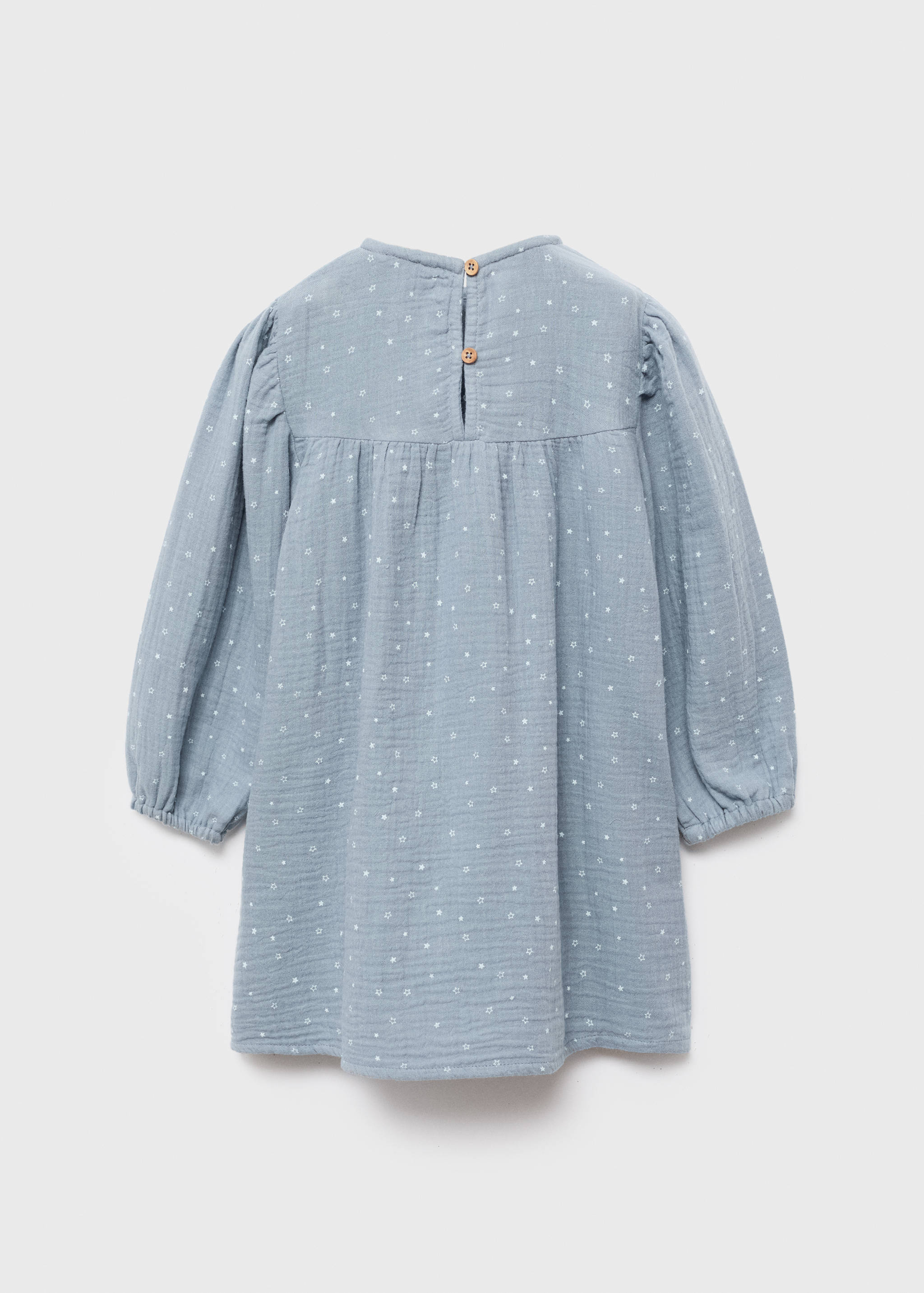 Star print dress - Reverse of the article