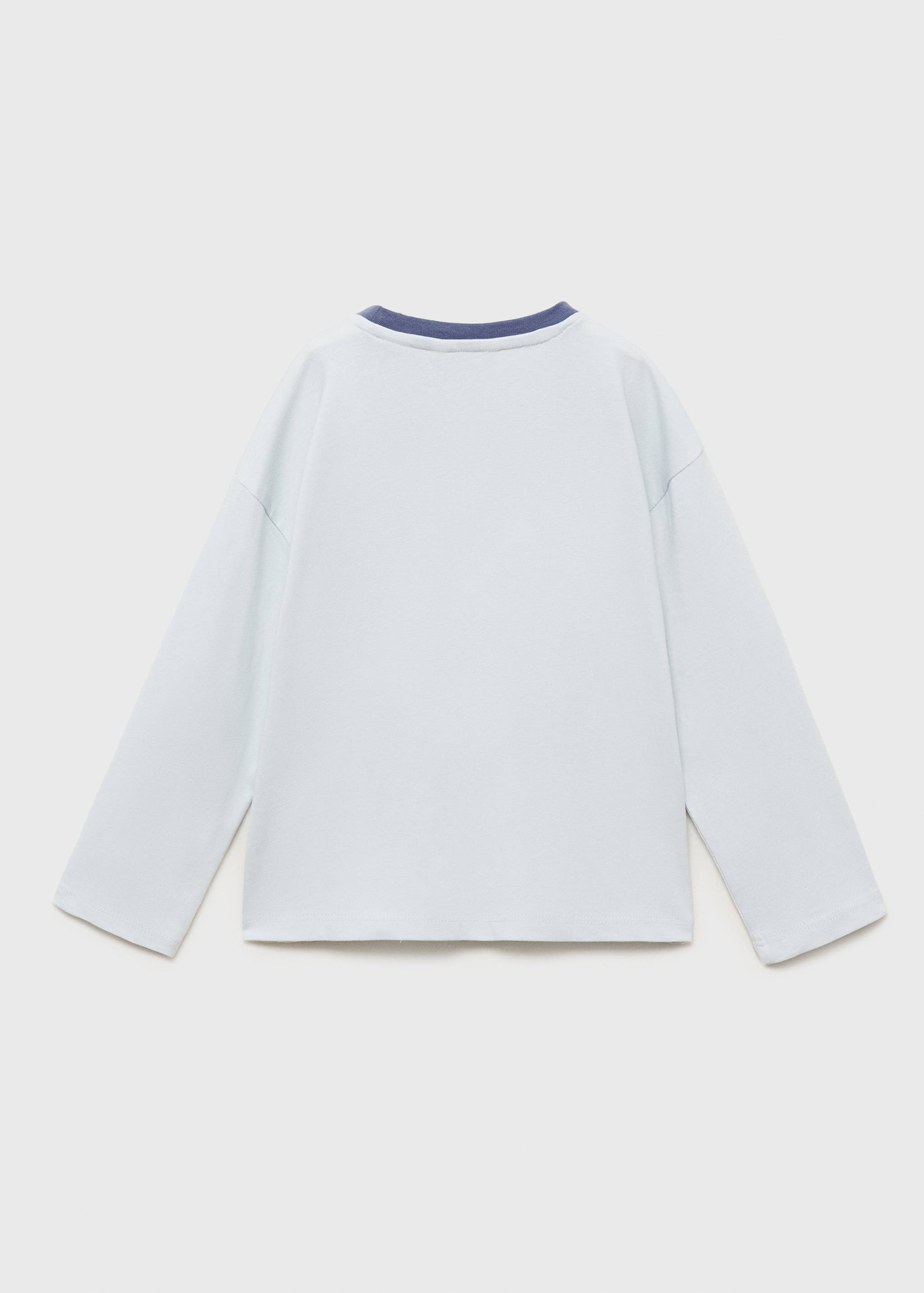 T-shirt en coton imprimé - Verso de l’article