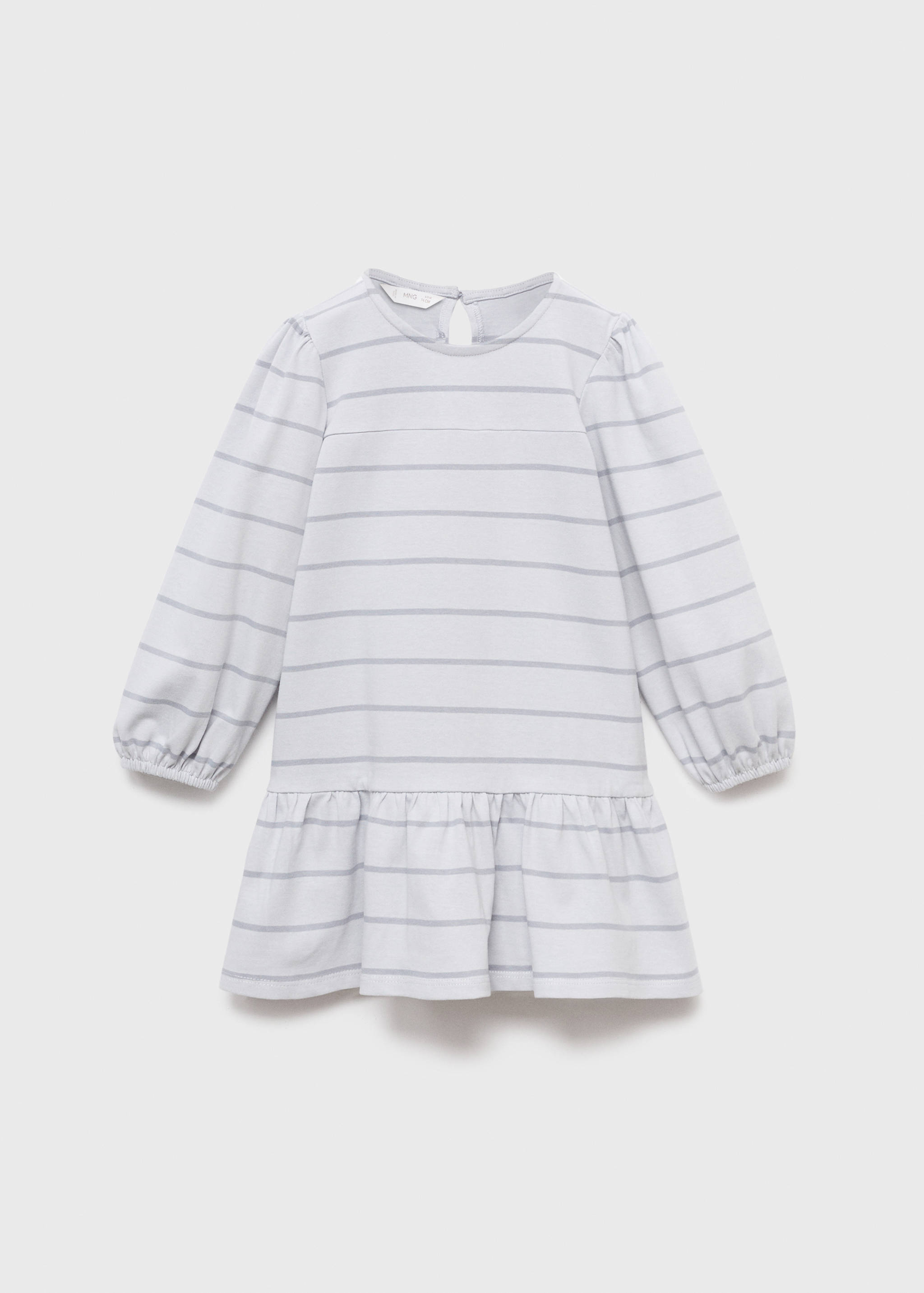 Striped cotton-blend dress - Article without model