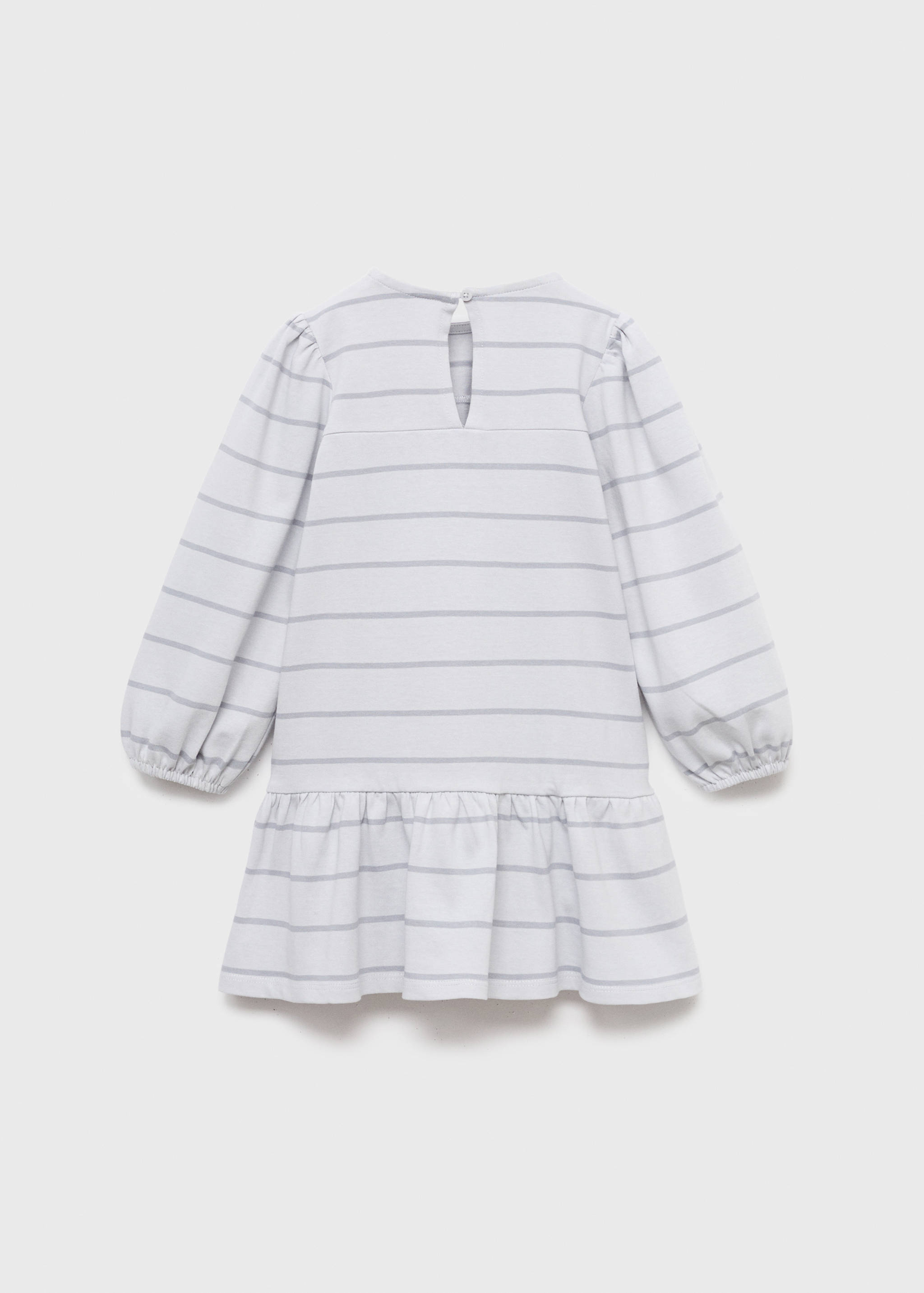 Striped cotton-blend dress - Reverse of the article