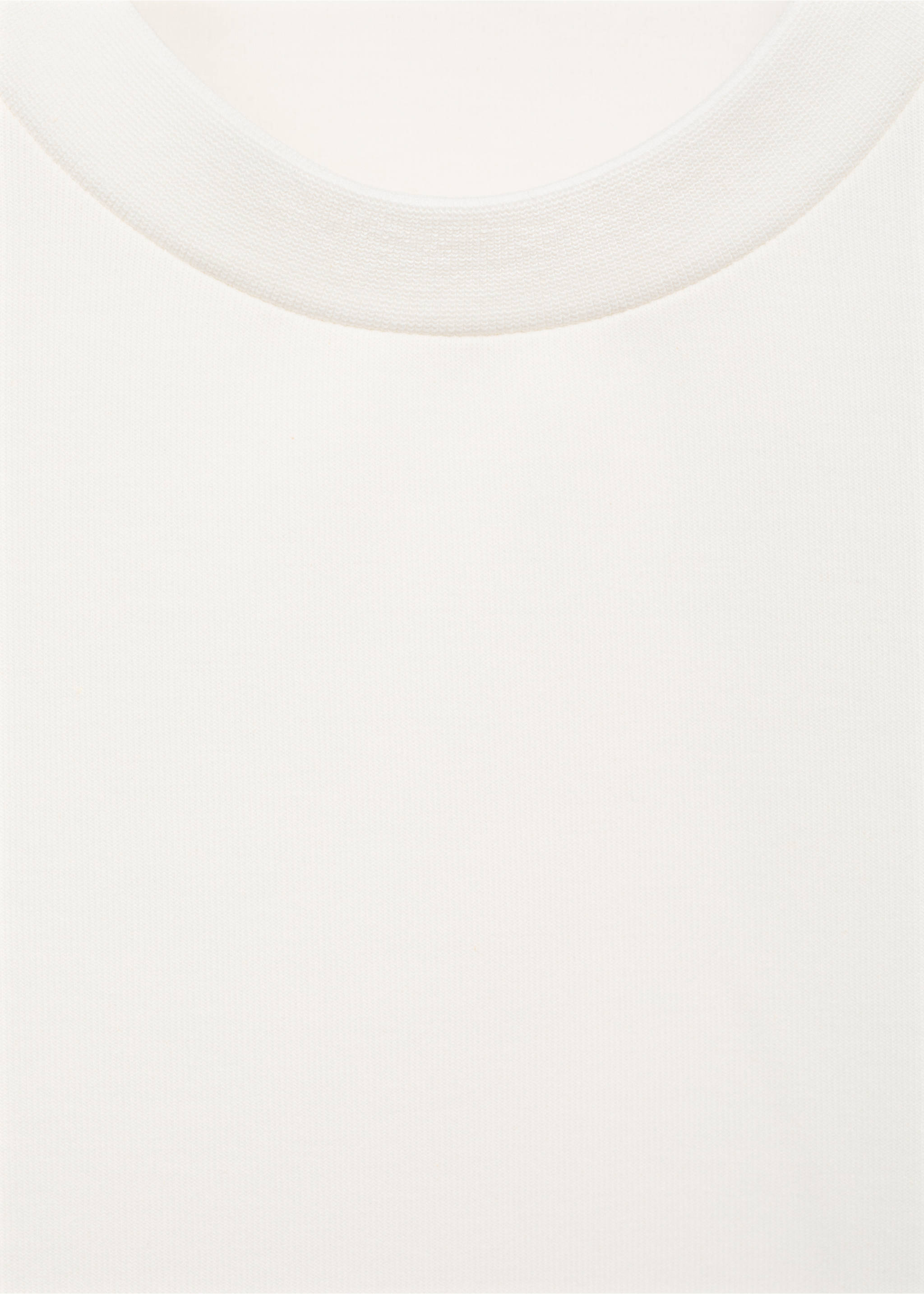 Sweat-shirt coton regular-fit - Détail de l'article 8, Blanc. Ref: 17084425-00.