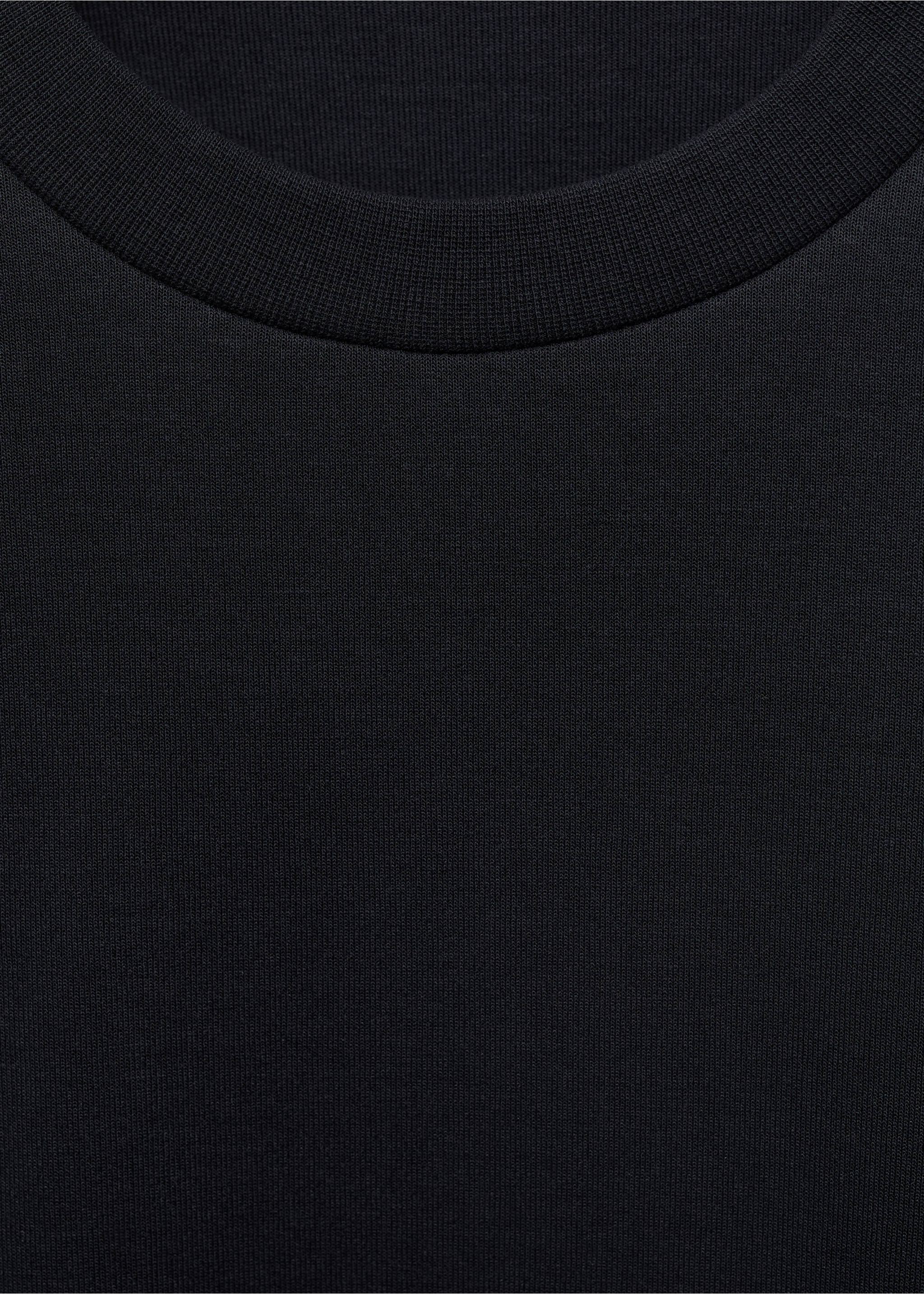 Sweat-shirt coton regular-fit - Détail de l'article 8, Bleu marine. Ref: 17084425-00.