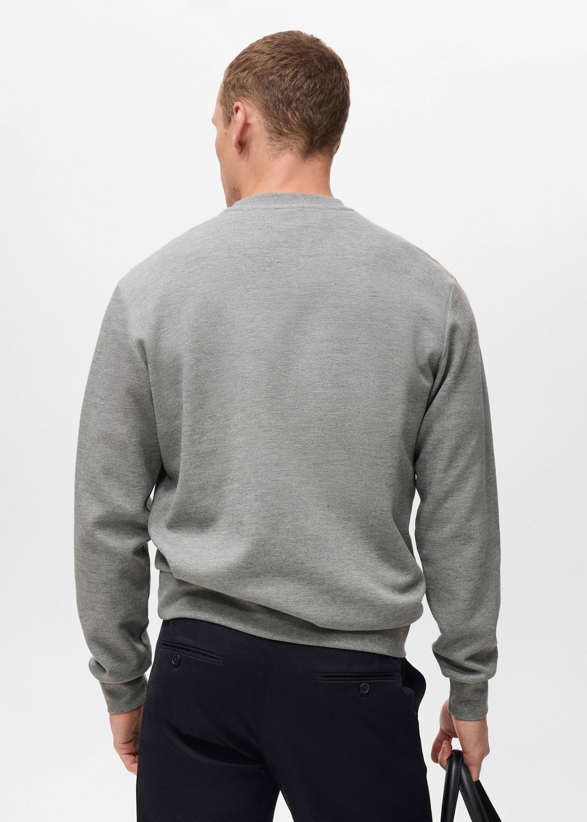 Sweat-shirt coton regular-fit - Verso de l’article