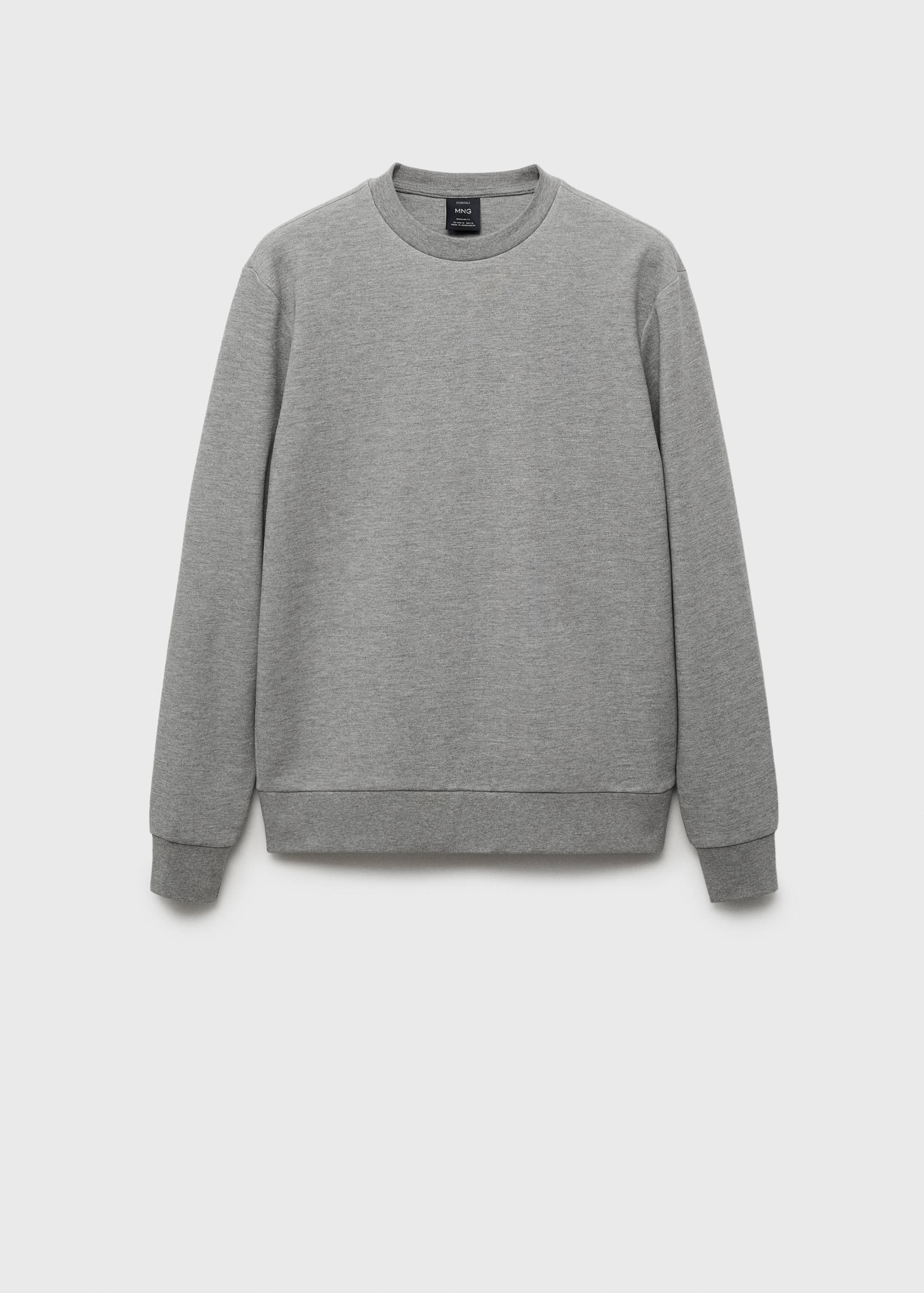 Regular-Fit-Sweatshirt aus Baumwolle - Artikel ohne Model