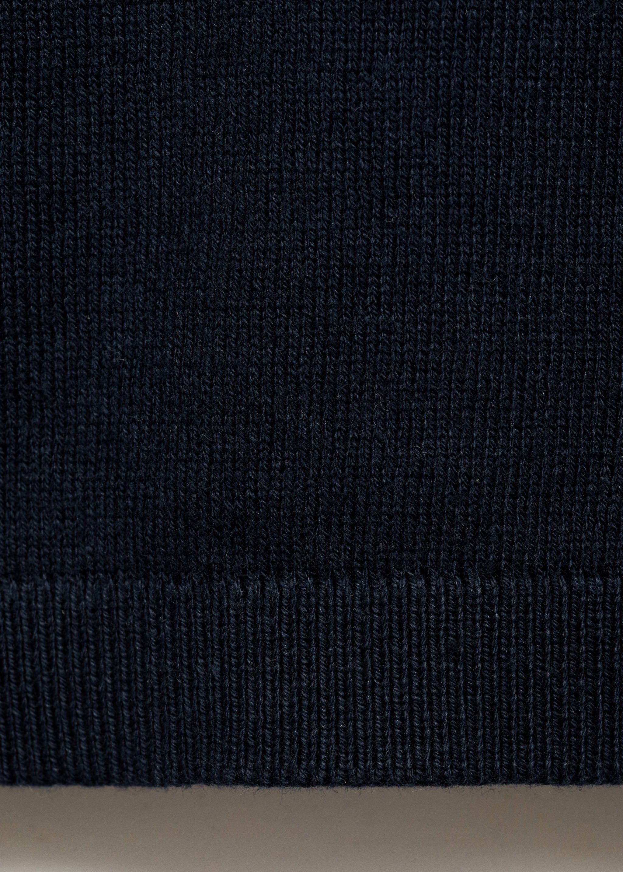 Decorative seams cotton sweater - Details of the article 0