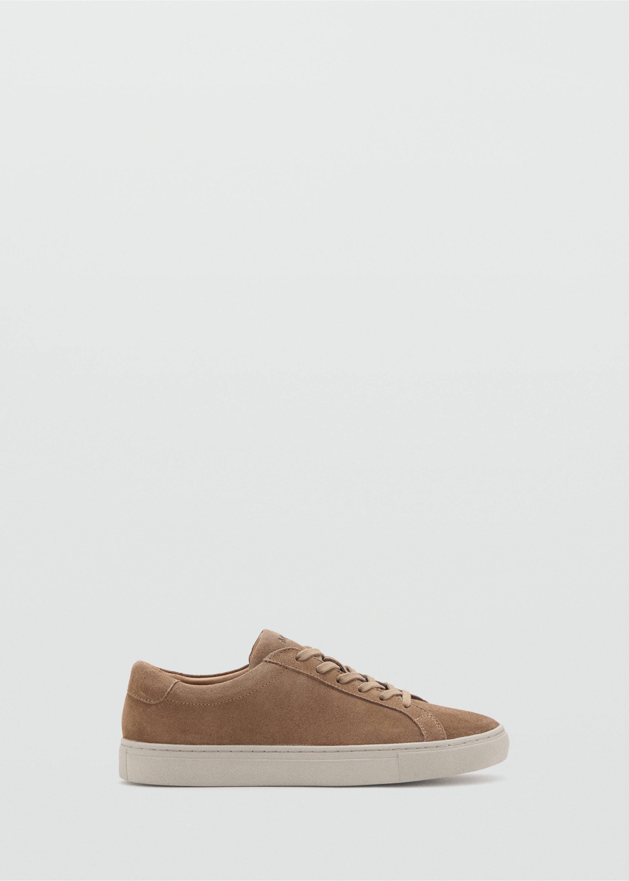 Suede trainers - Article without model, Brown. Ref: 17084434-00.