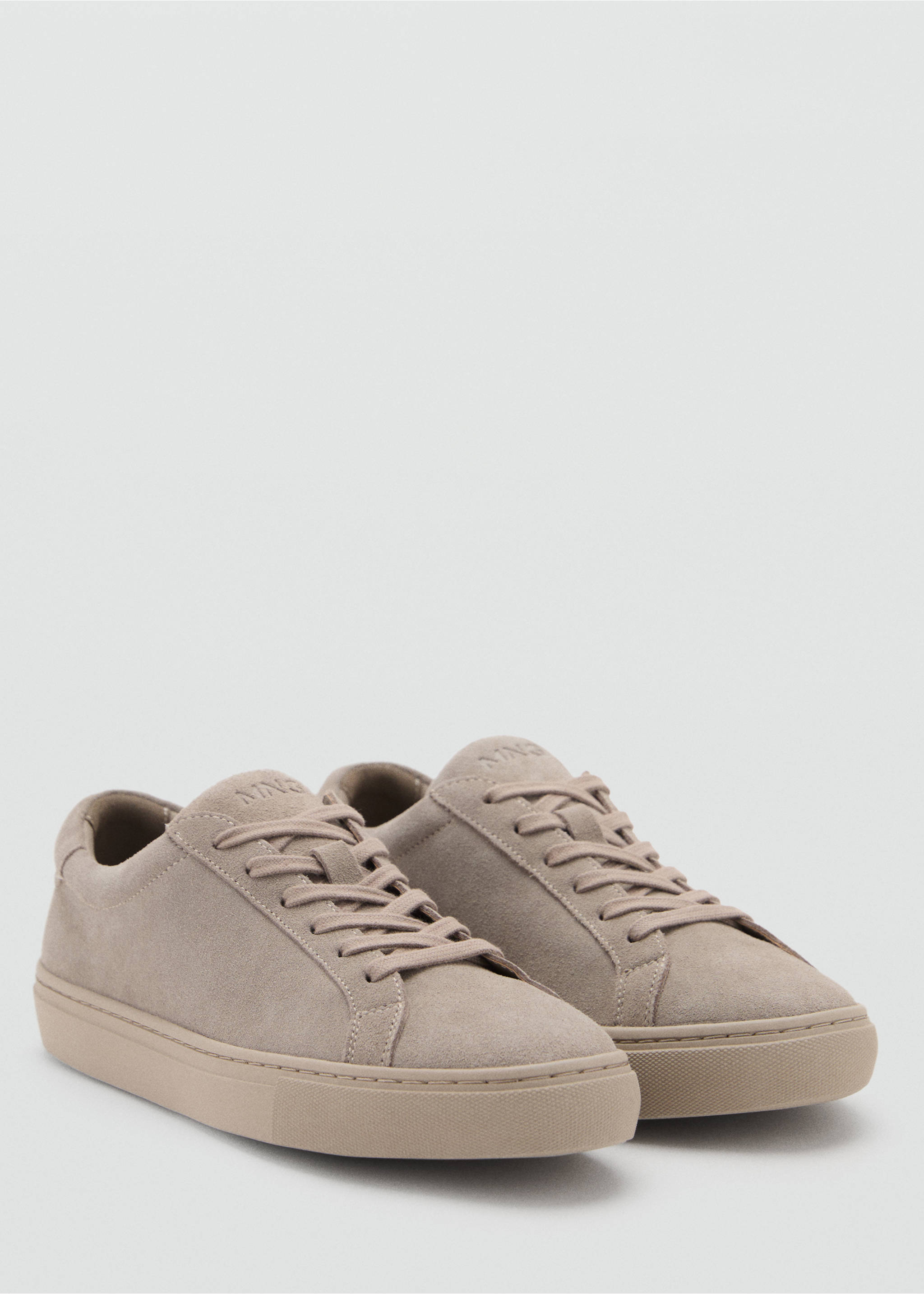 Suede trainers - Medium plane, Medium Brown. Ref: 17084434-00.