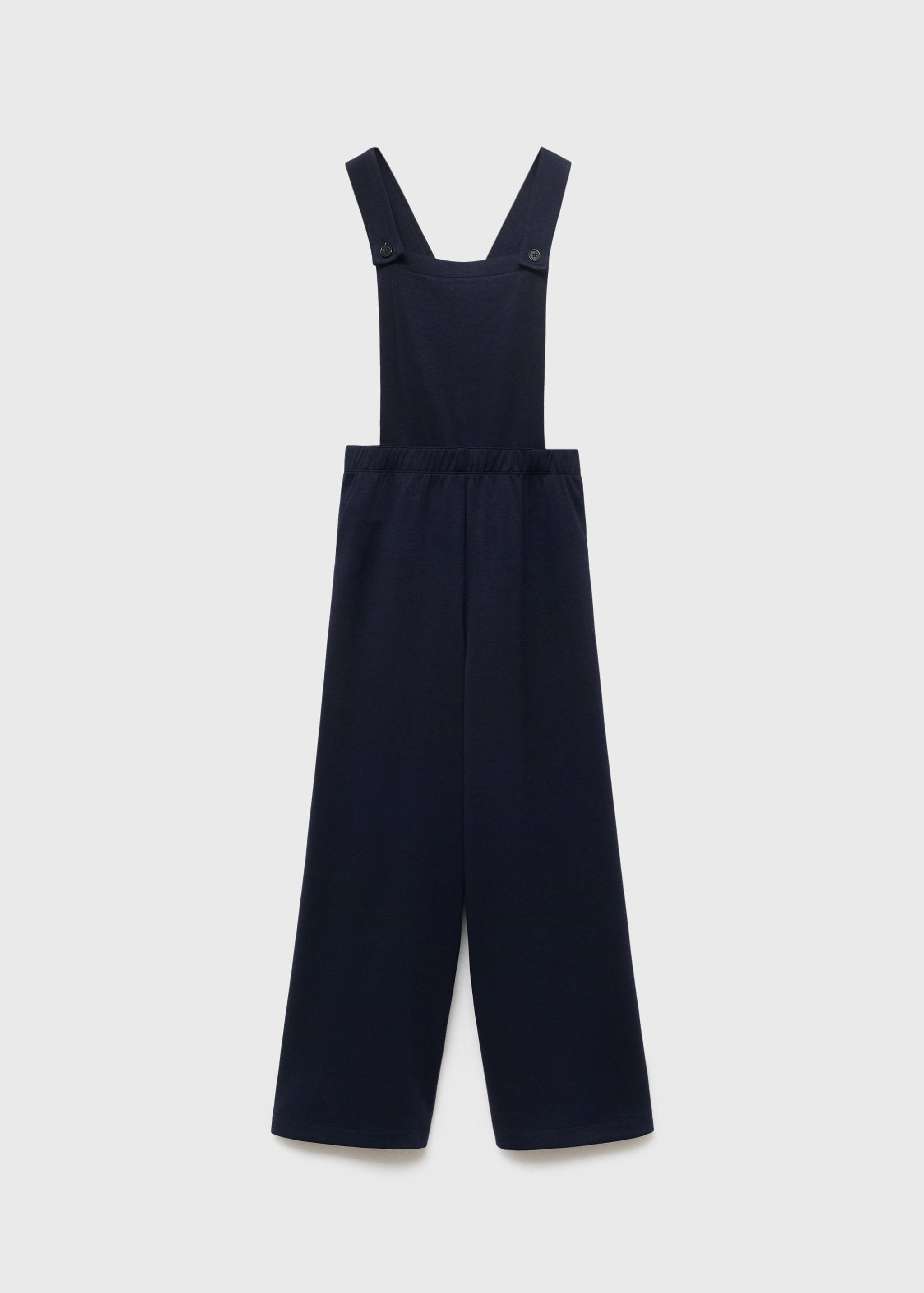 Long knitted dungarees - Article without model