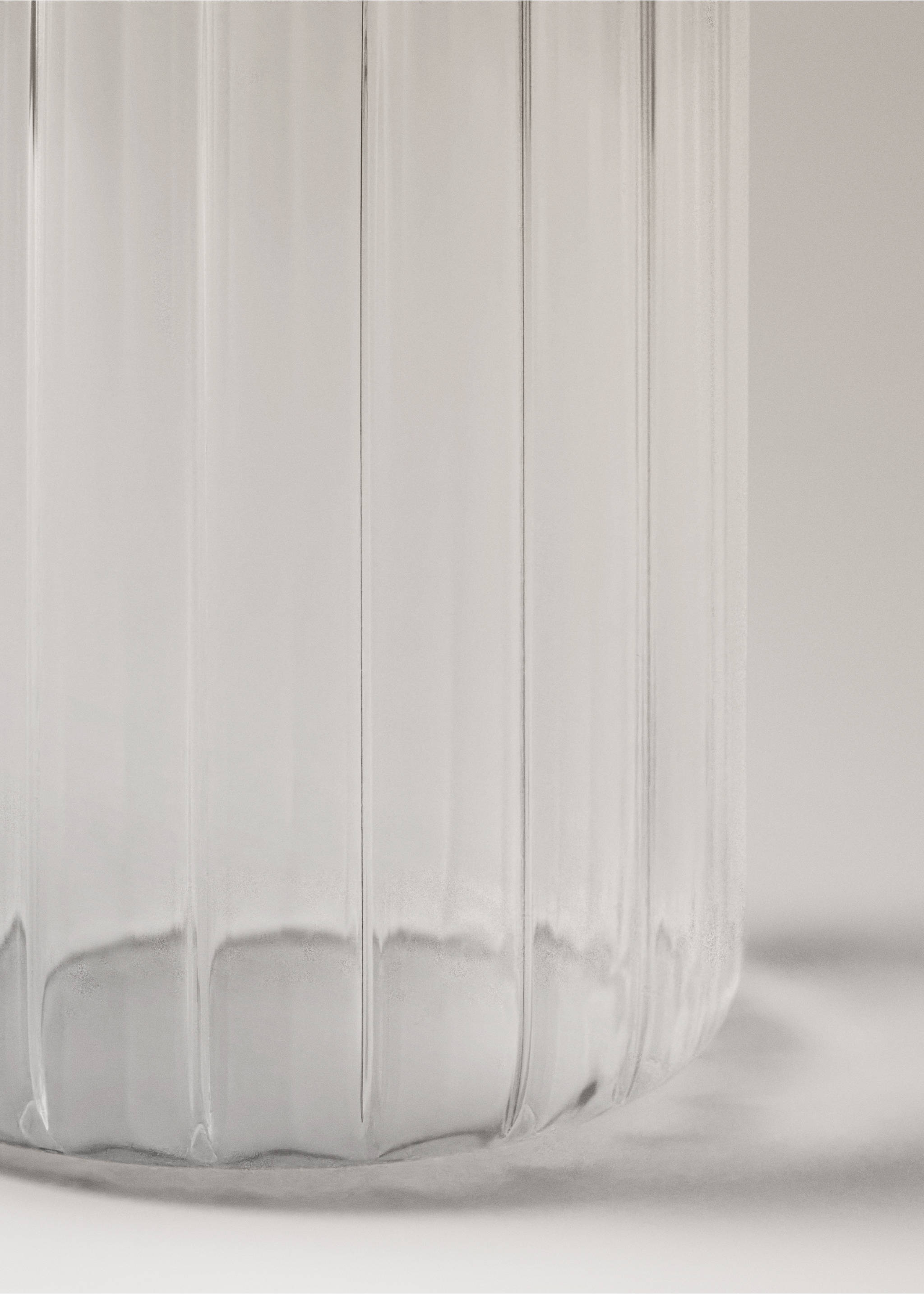 Borosilicate oil dispenser with handle - Details of the article 2, Off White. Ref: 17084441-00.