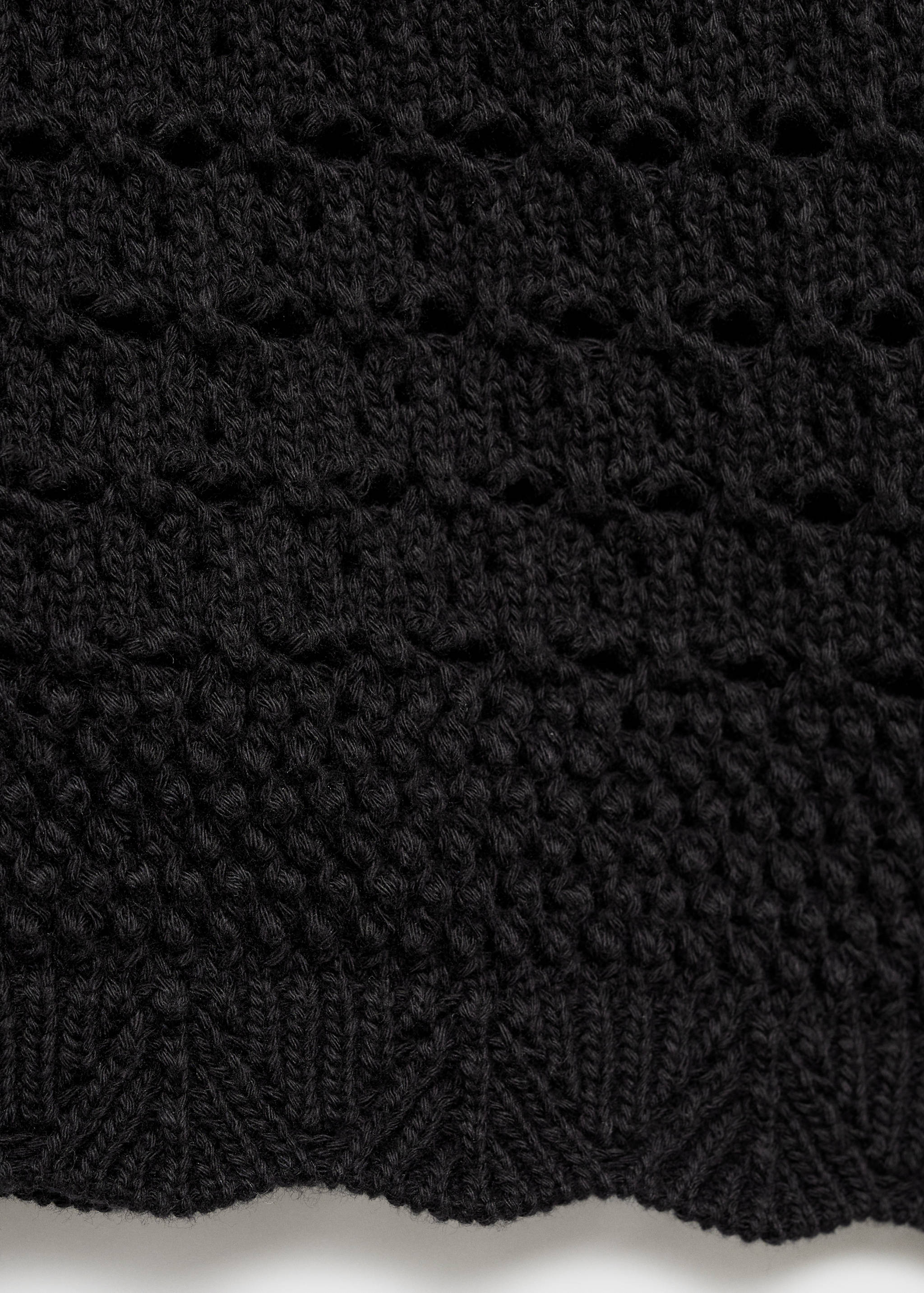 Kurzärmliger Häkel-Cardigan - Detail des Artikels 8