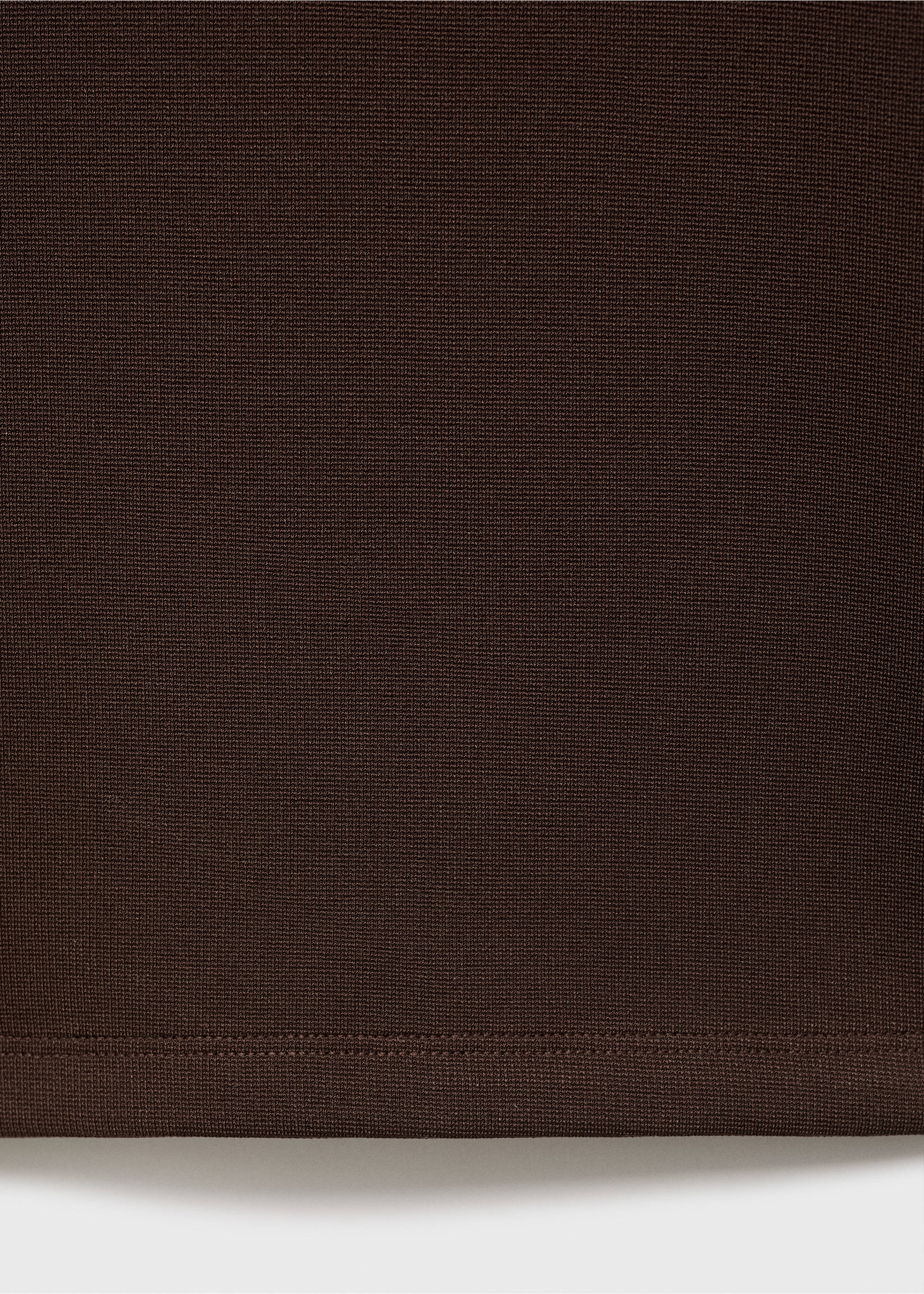 Pantalon droit taille élastique - Détail de l'article 0, Marron. Ref: 17084445-00.