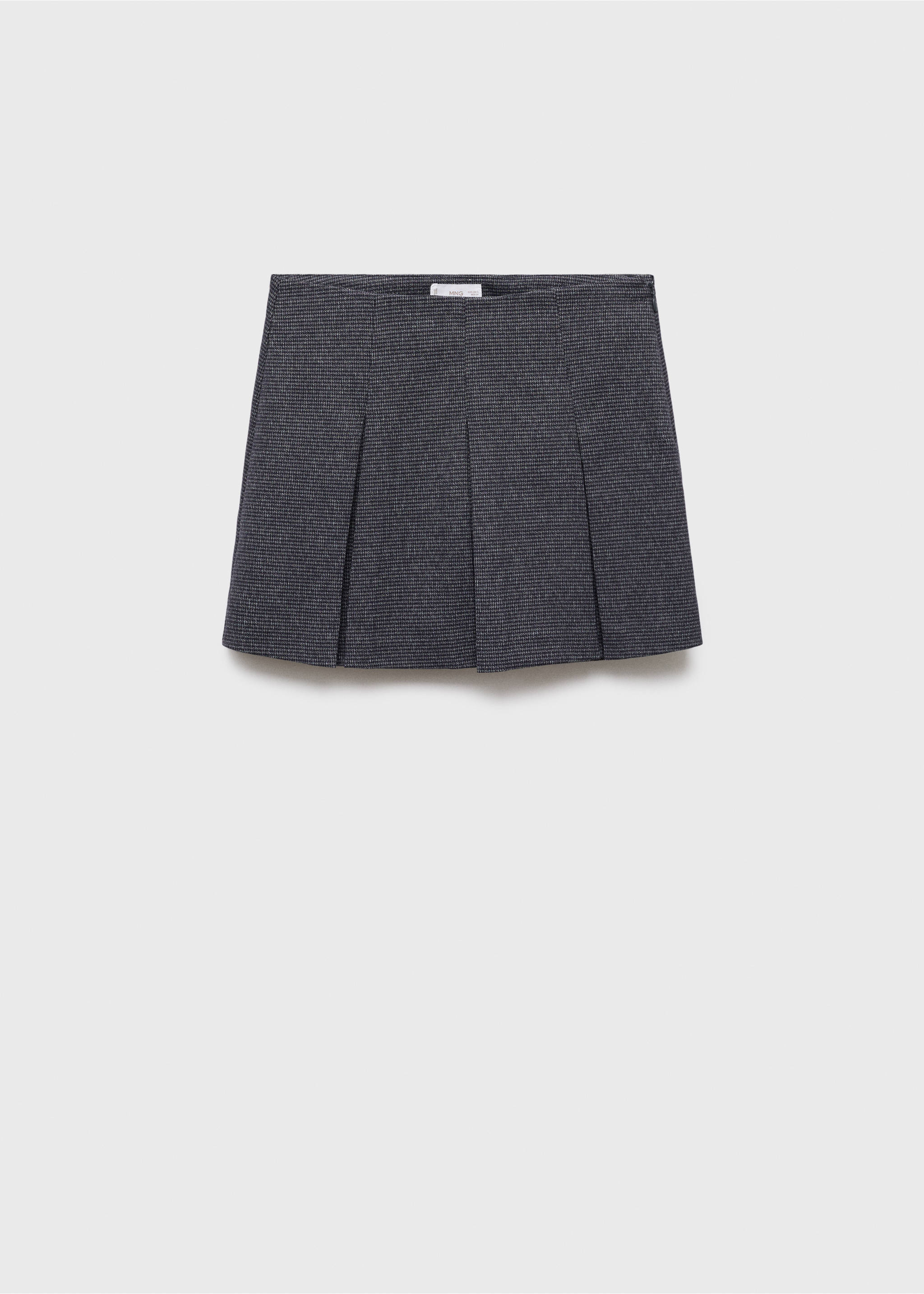 Pleated skirt trousers - Article without model, Grey. Ref: 17084778-00.