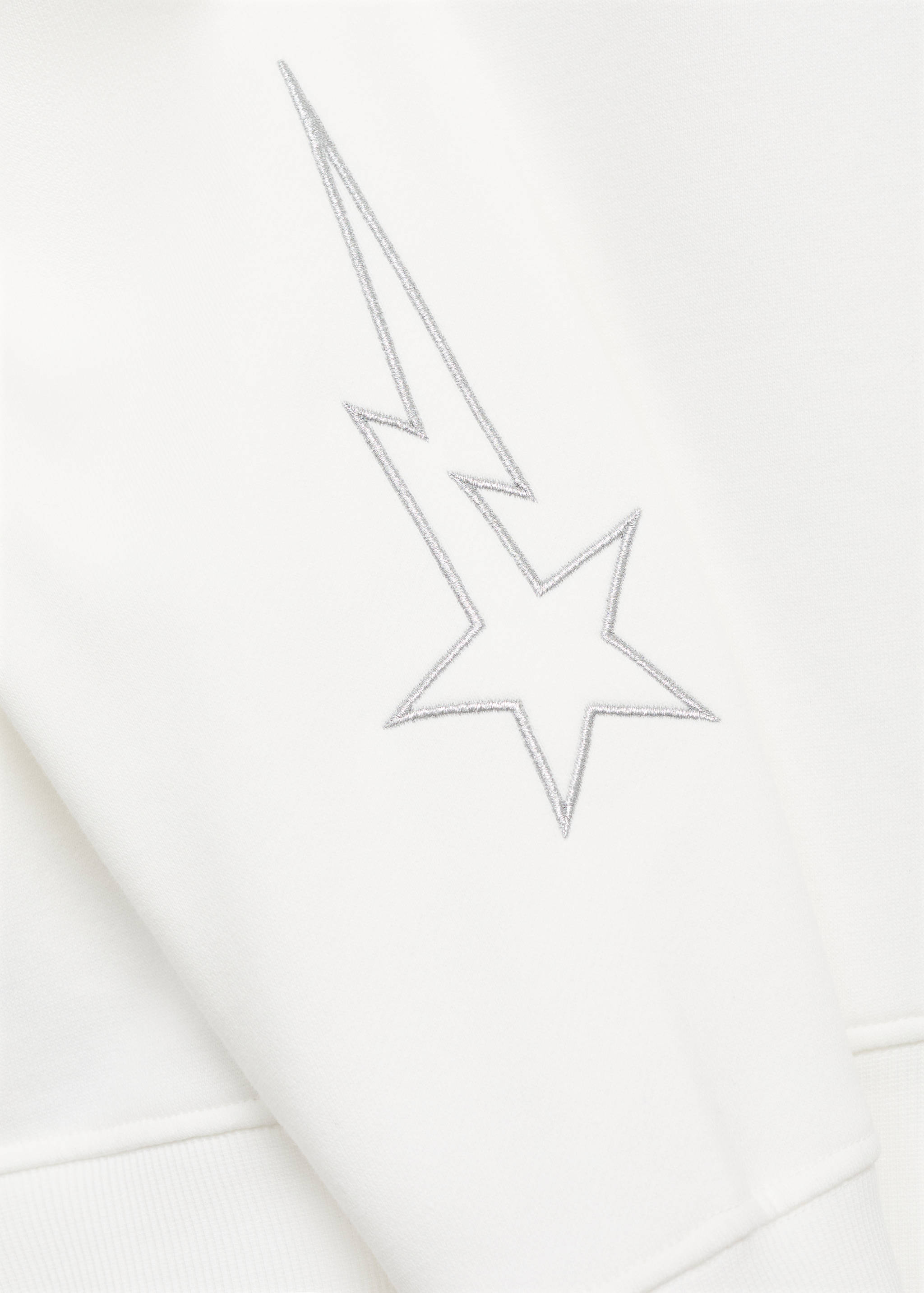 Sudadera estrella bordada - Detalle del artículo 8