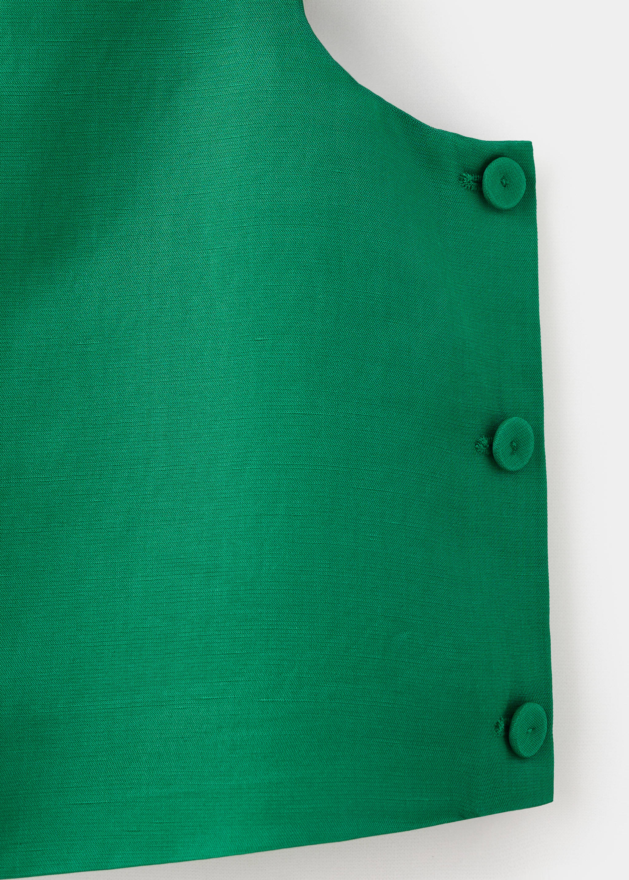 Leinen-Mix-Top mit Knöpfen - Detail des Artikels 8