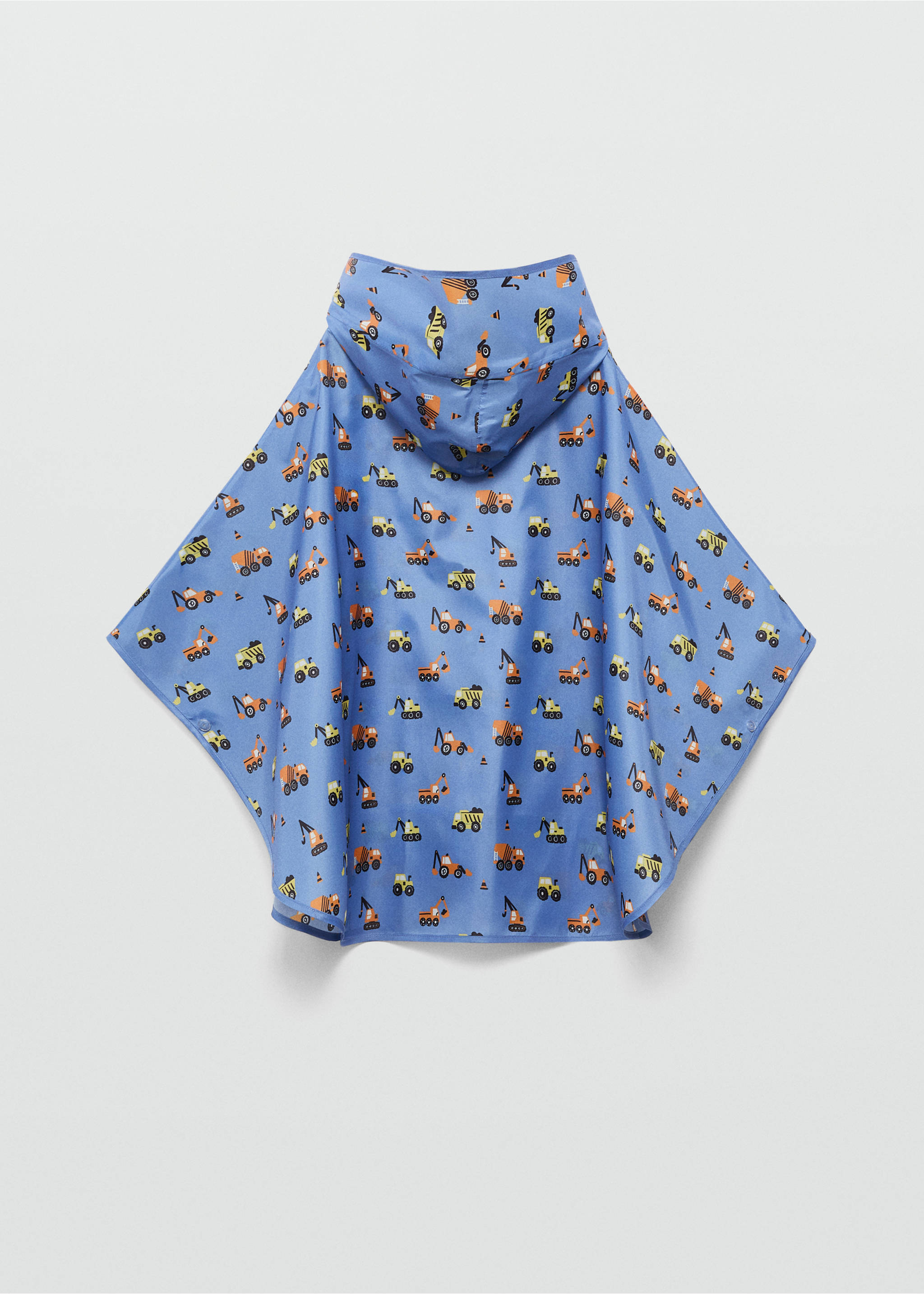 Car-print raincoat - Medium plane, Blue. Ref: 17085144-00.