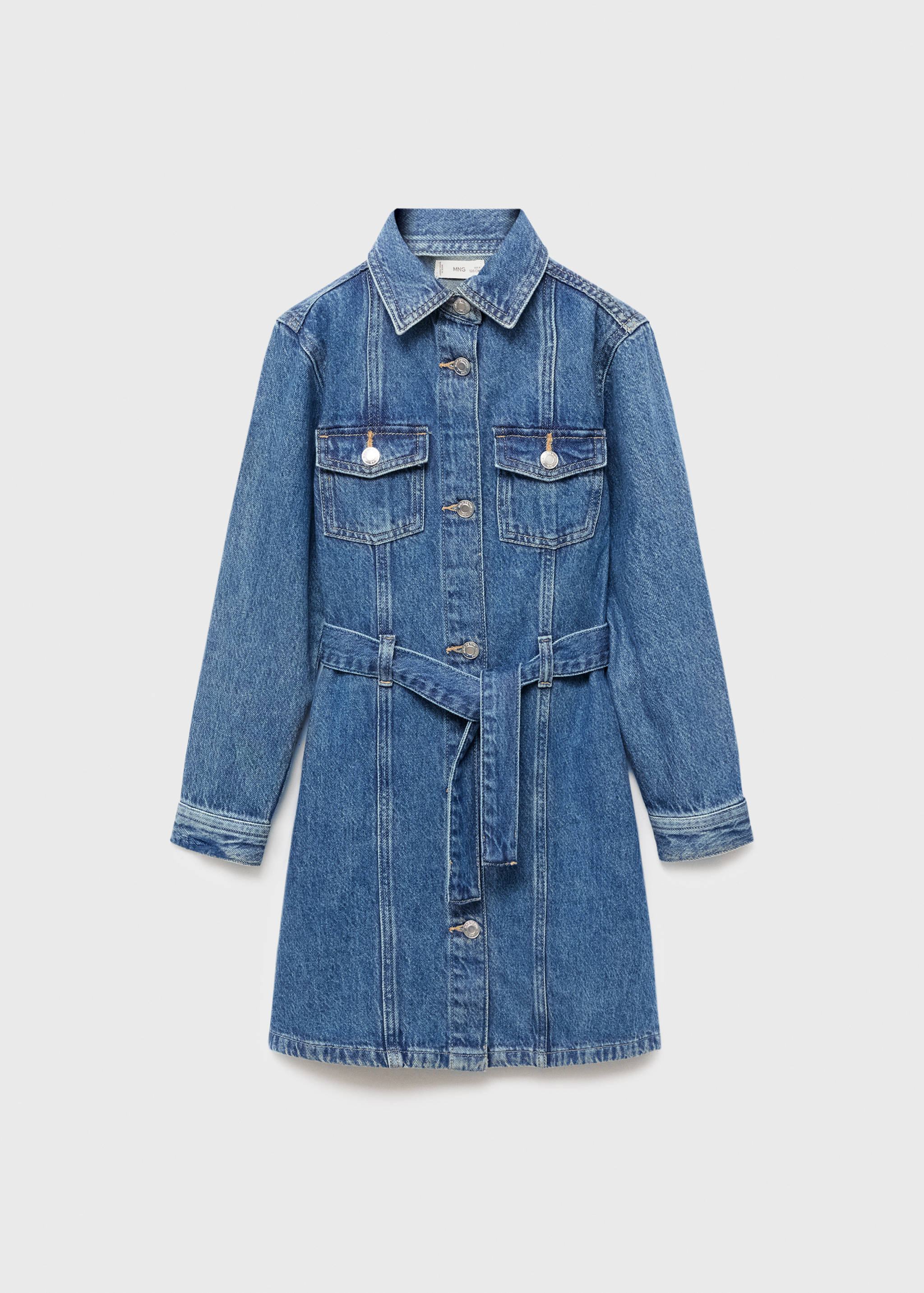 Short denim dress - Article without model