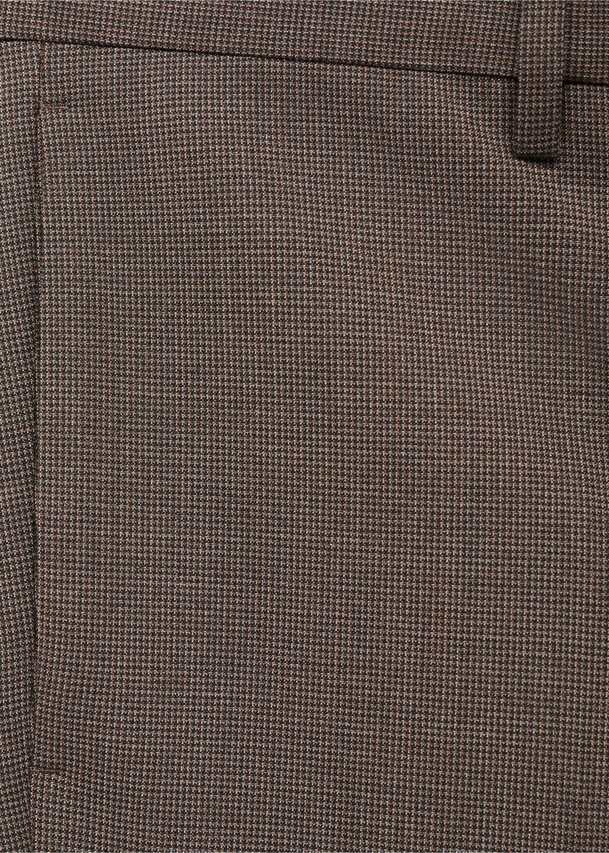 Pantalon costume Parí super slim-fit - Détail de l'article 0, Marron. Ref: 17085152-00.
