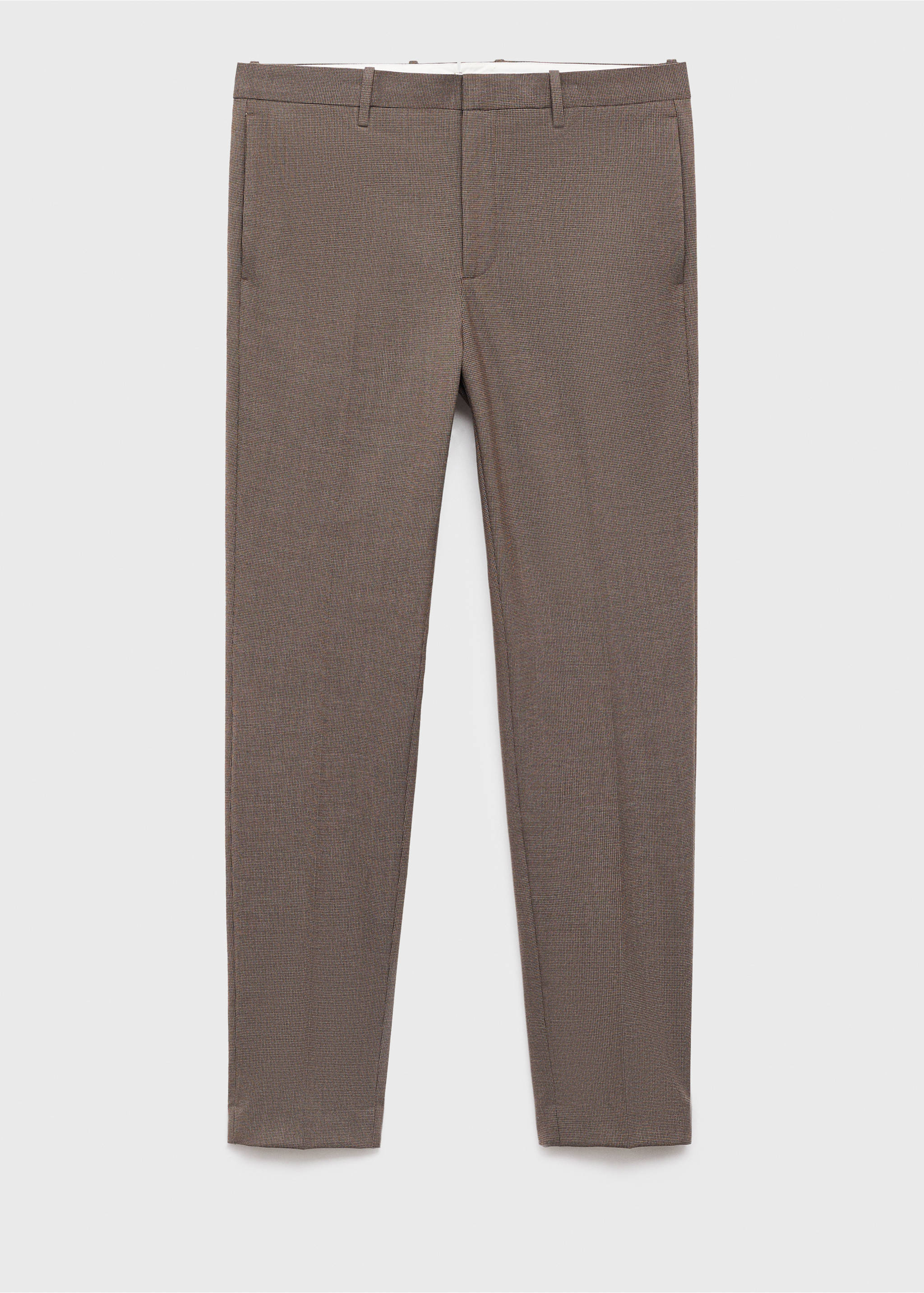 Pantalon costume Parí super slim-fit - Article sans modèle, Marron. Ref: 17085152-00.