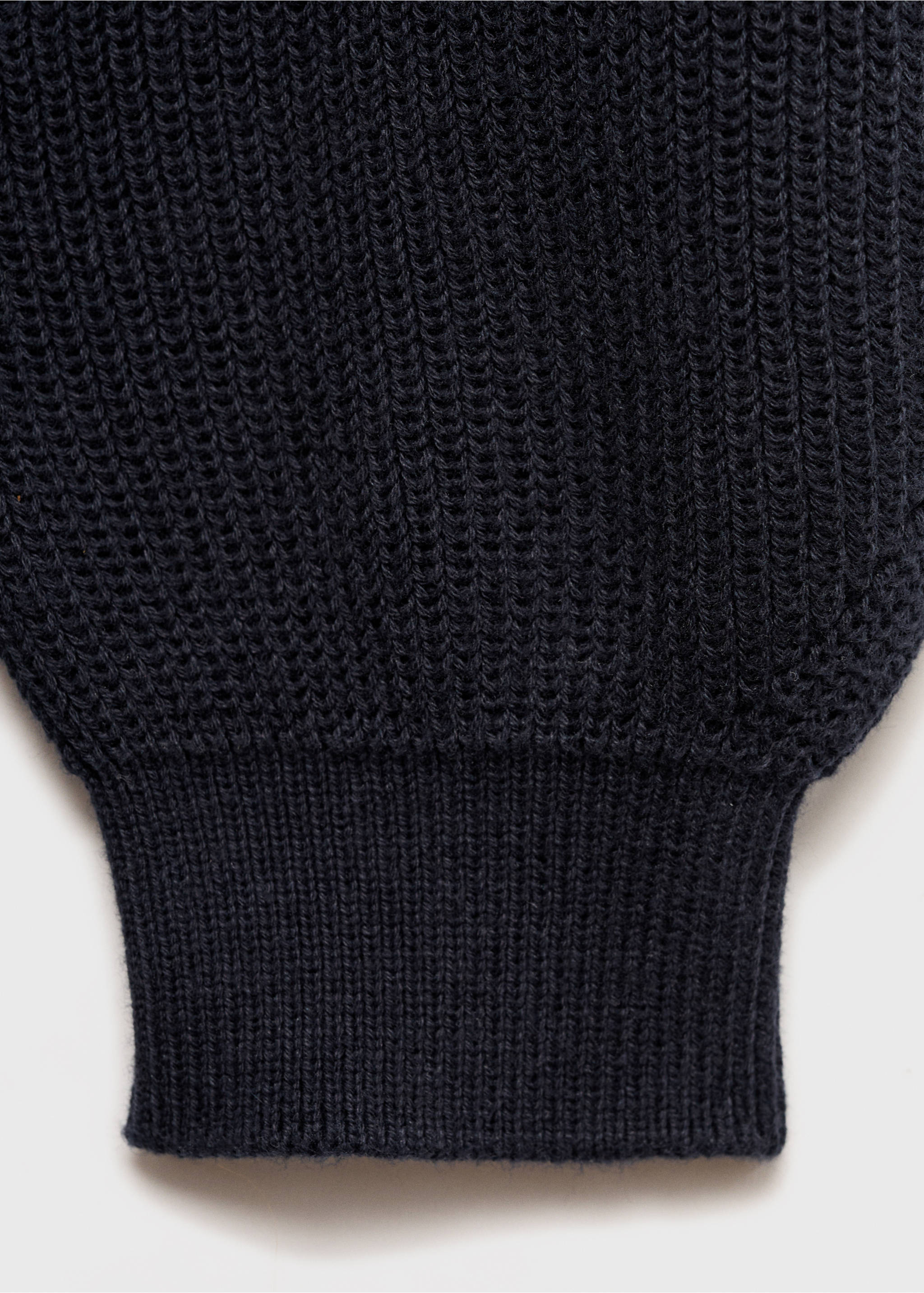 Midi-Strickkleid - Detail des Artikels 0, Marineblau. Ref: 17085153-00.