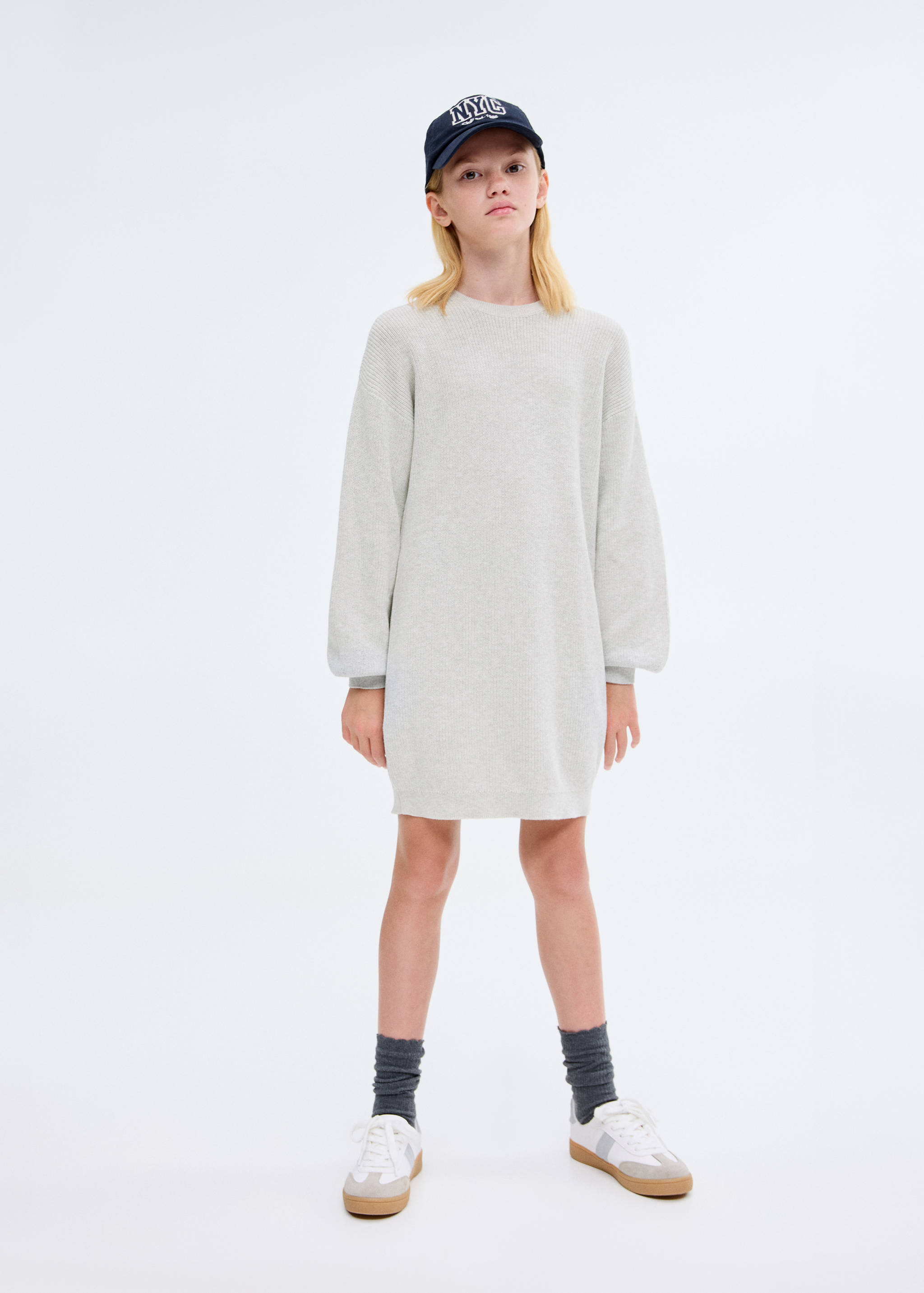 Vestit midi punt - Pla general