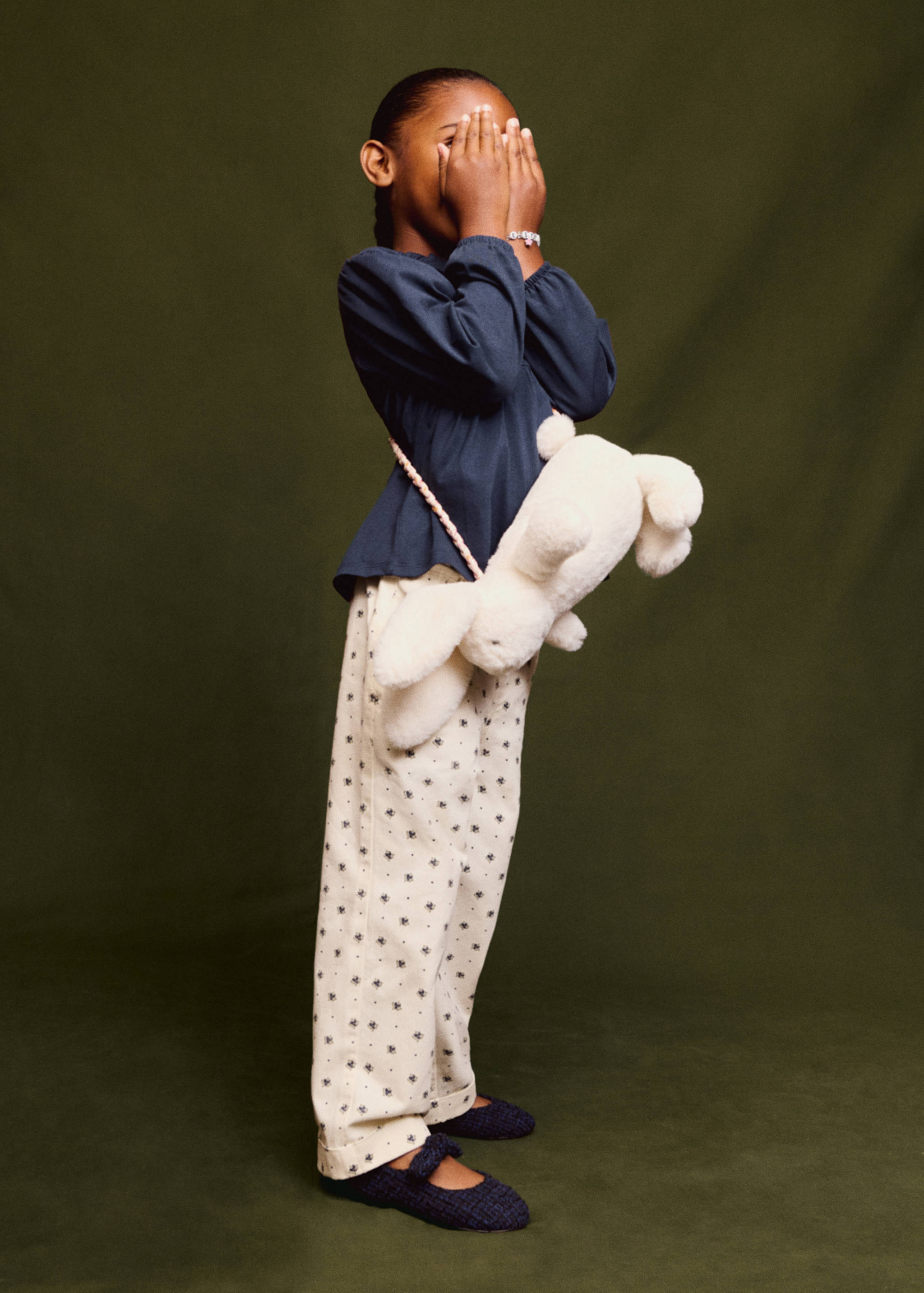 Flowers cotton trousers - Details of the article 5