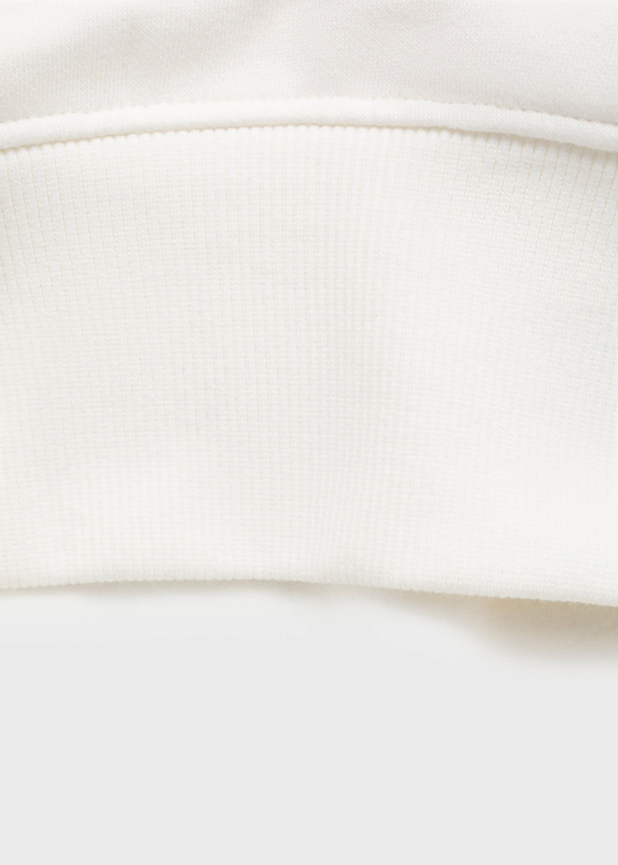 Sudadera bordada estampado floral - Detalle del artículo 0