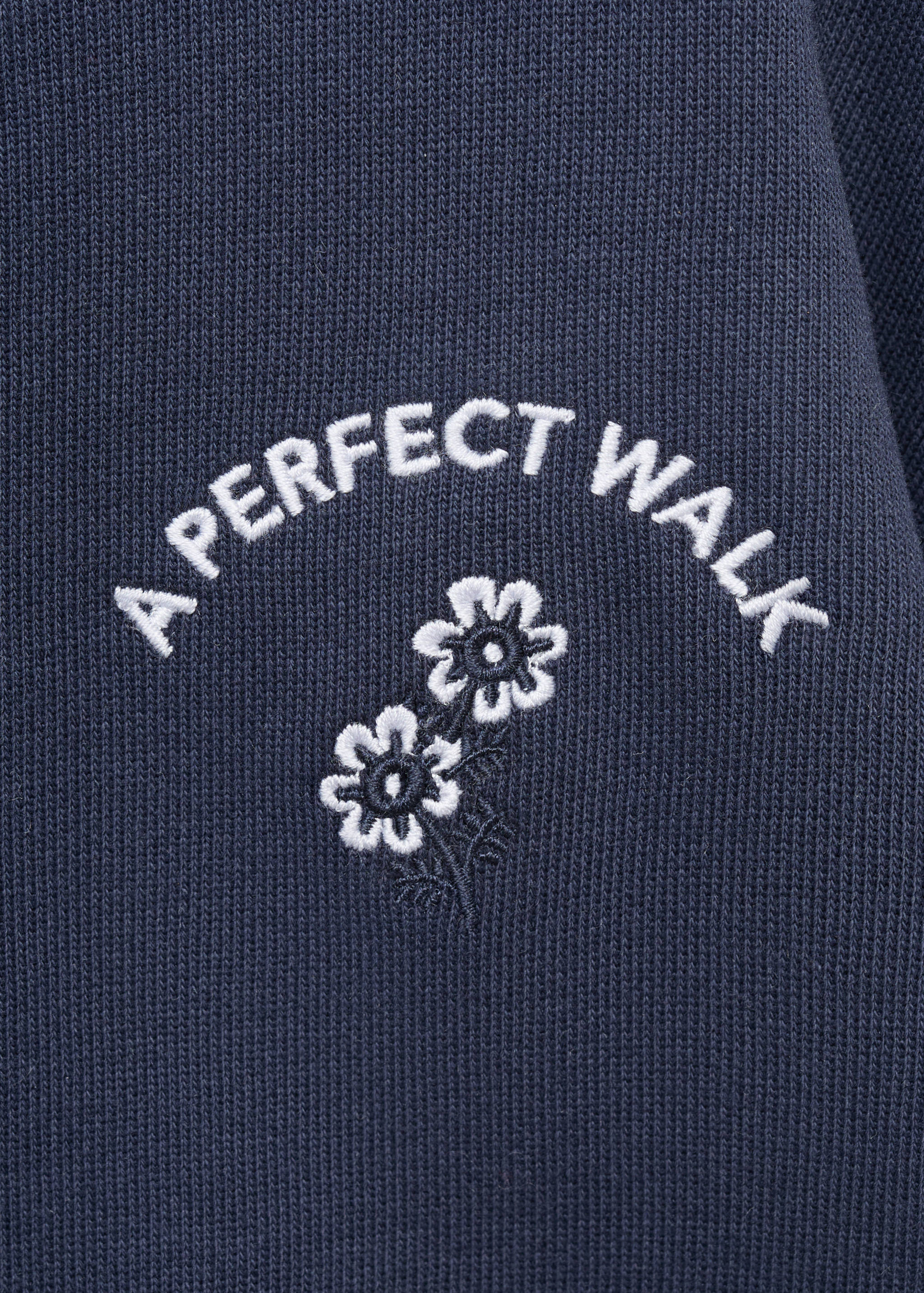 Robe effet sweat à fleurs - Détail de l'article 8