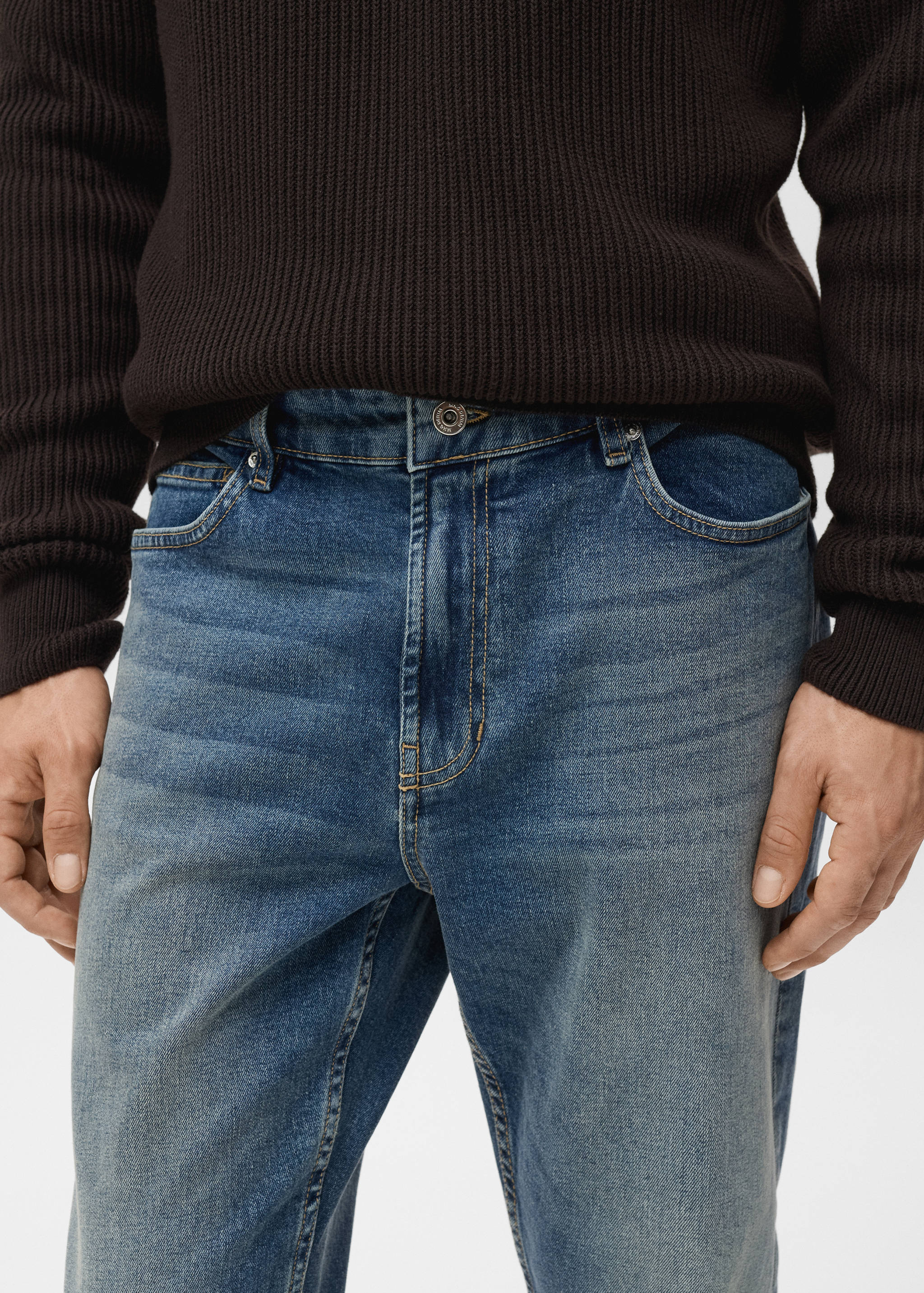 Benin tapered-fit jeans - Details of the article 1